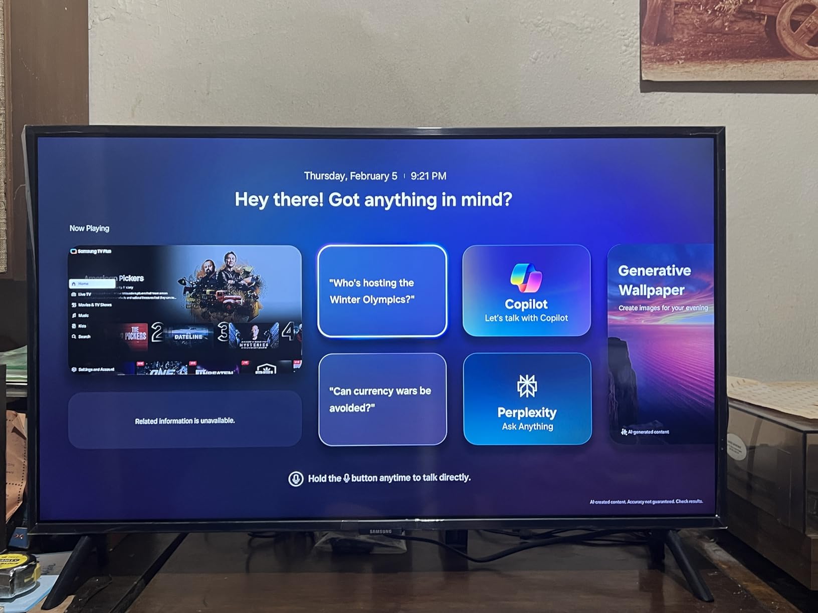 Samsung 50-Inch Class QLED Q8F 4K UHD Smart TV (2025 Model) Q4 AI Processor, 100% Color Volume with Quantum Dot, AirSlim Design, Endless Free Content, Samsung Vision AI, Alexa Built-in customer photo 1