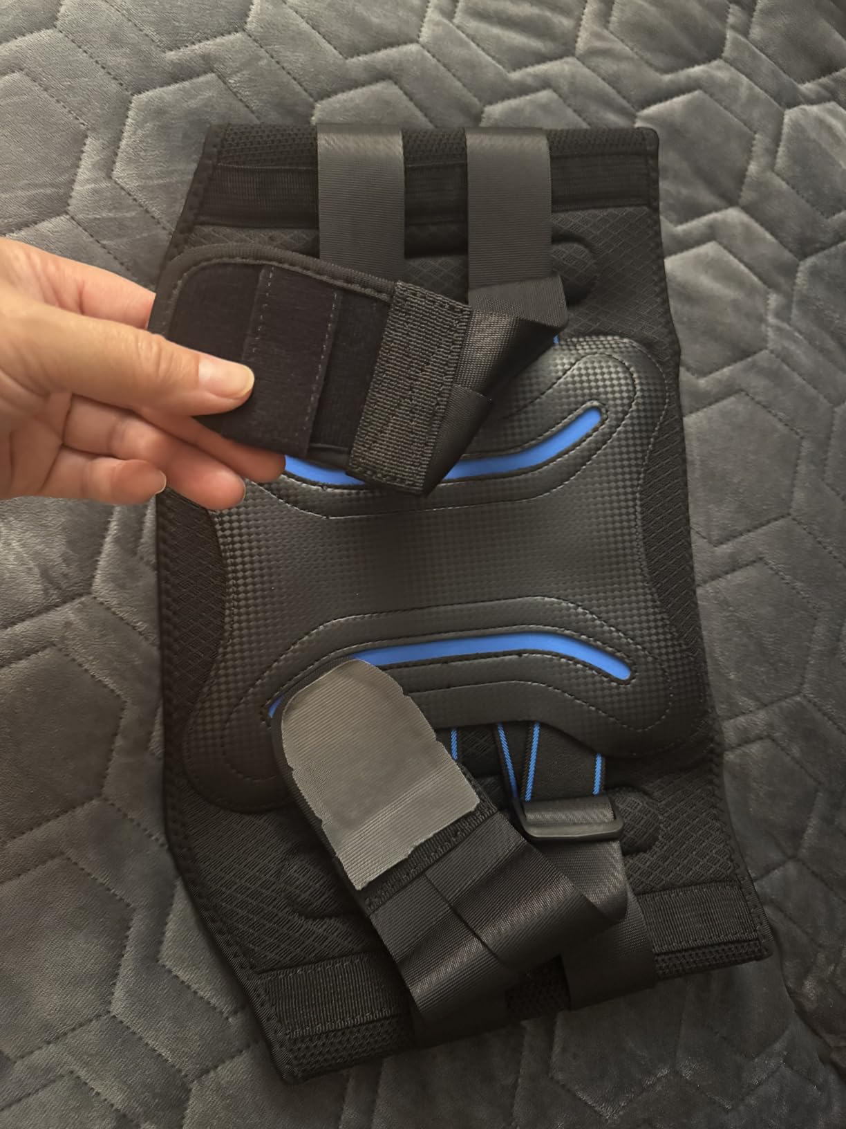 FEATOL Lower Back Brace with 5 Reinforced Stays for Women and Men, Adjustable Snug-Fit Lumbar Support Belt for Work customer photo 1