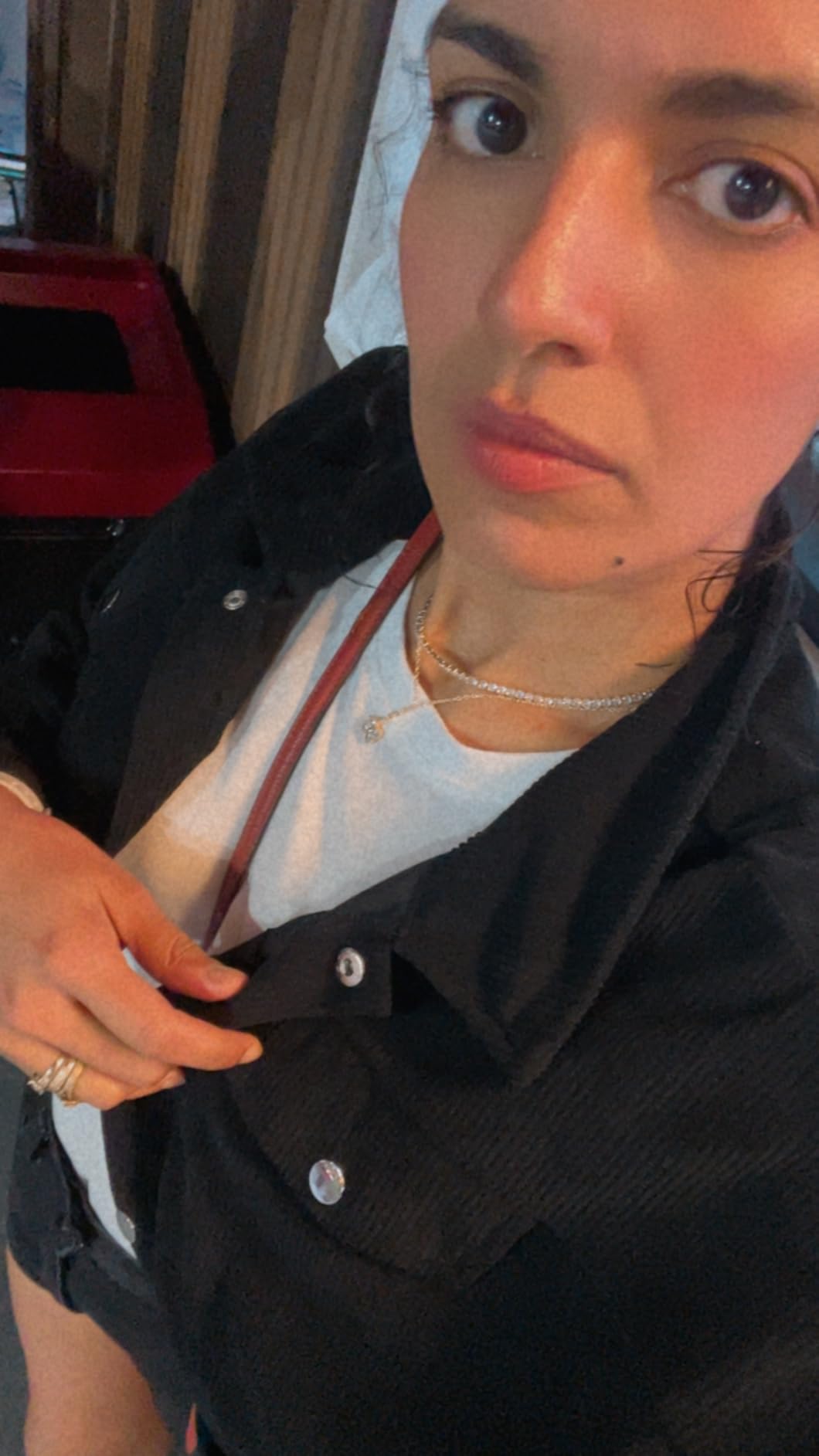 Tewiky Layered Necklaces for Women Non Tarnish- Chunky 14k Gold Plated Herringbone/Snake/Rope/Box/Cuban Link Chain for Women Waterproof Layering Stack Choker Necklace Trendy Dainty Tarnish Free Jewelry Set customer photo 1