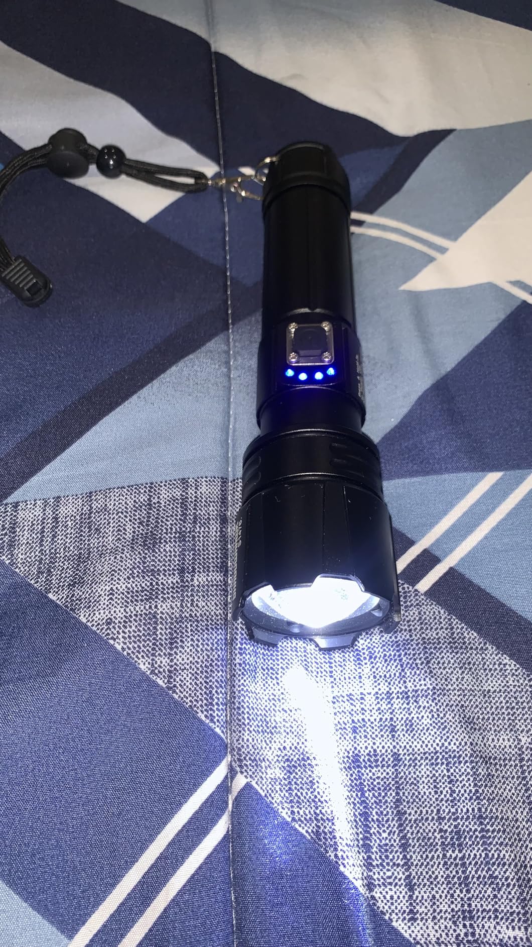 Flashlight 10000 High Lumens Rechargeable - 30W Super Bright LED Flash Light | 5000ft Beam & 12H Long Lasting USB C High Powered Handheld Police Flashlight for Home, Camping, Hiking, Emergency customer photo 1