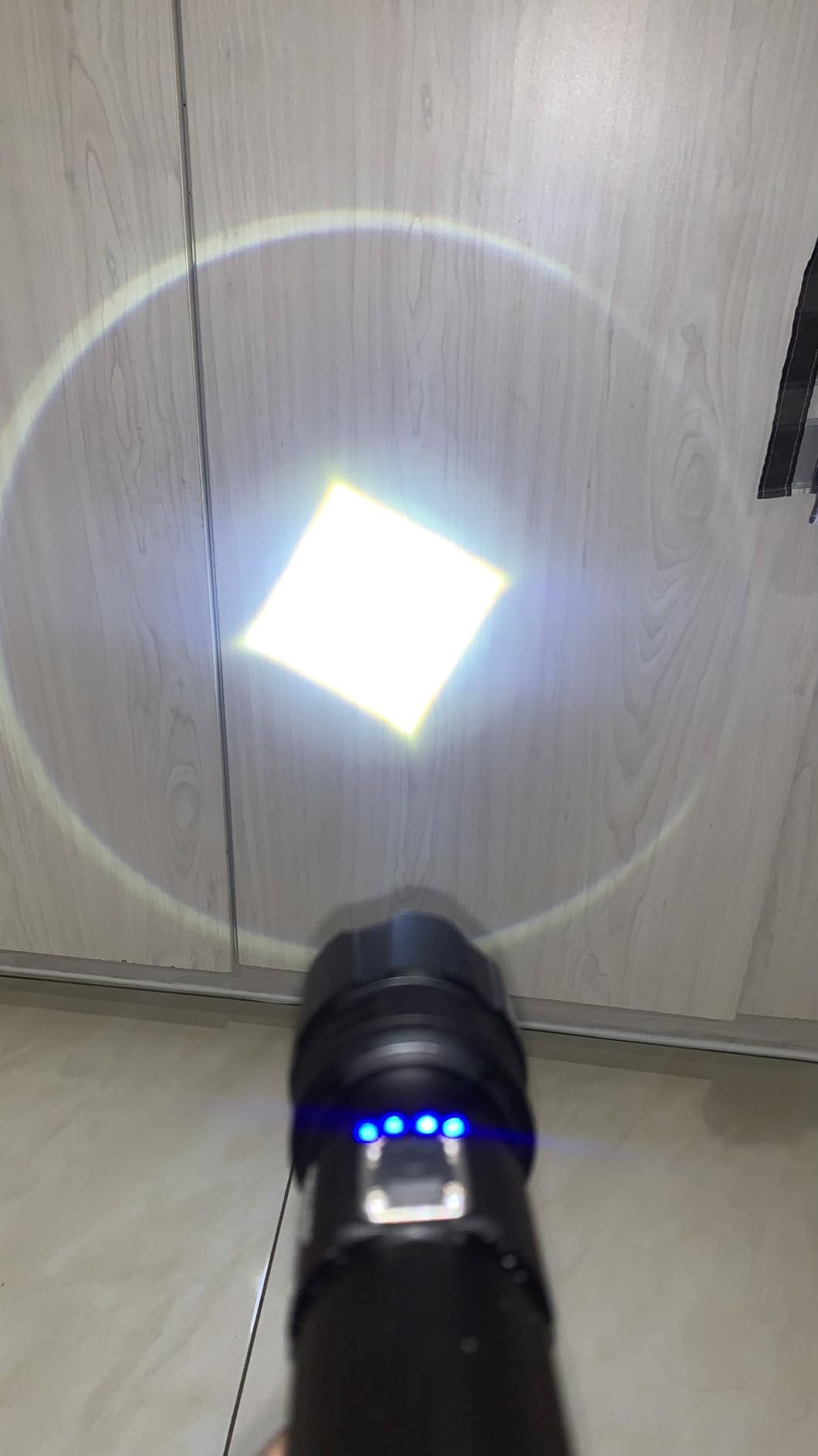 Flashlight 10000 High Lumens Rechargeable - 30W Super Bright LED Flash Light | 5000ft Beam & 12H Long Lasting USB C High Powered Handheld Police Flashlight for Home, Camping, Hiking, Emergency customer photo 2