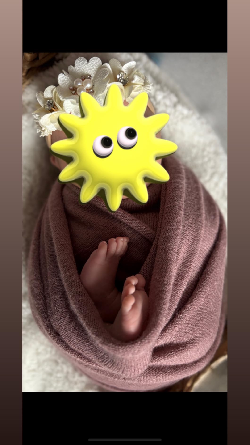 Newborn Photography Props Swaddle Newborn Wraps for Baby Boys Girls Infant Baby Photo Props Shoot Stretch Blanket customer photo 2