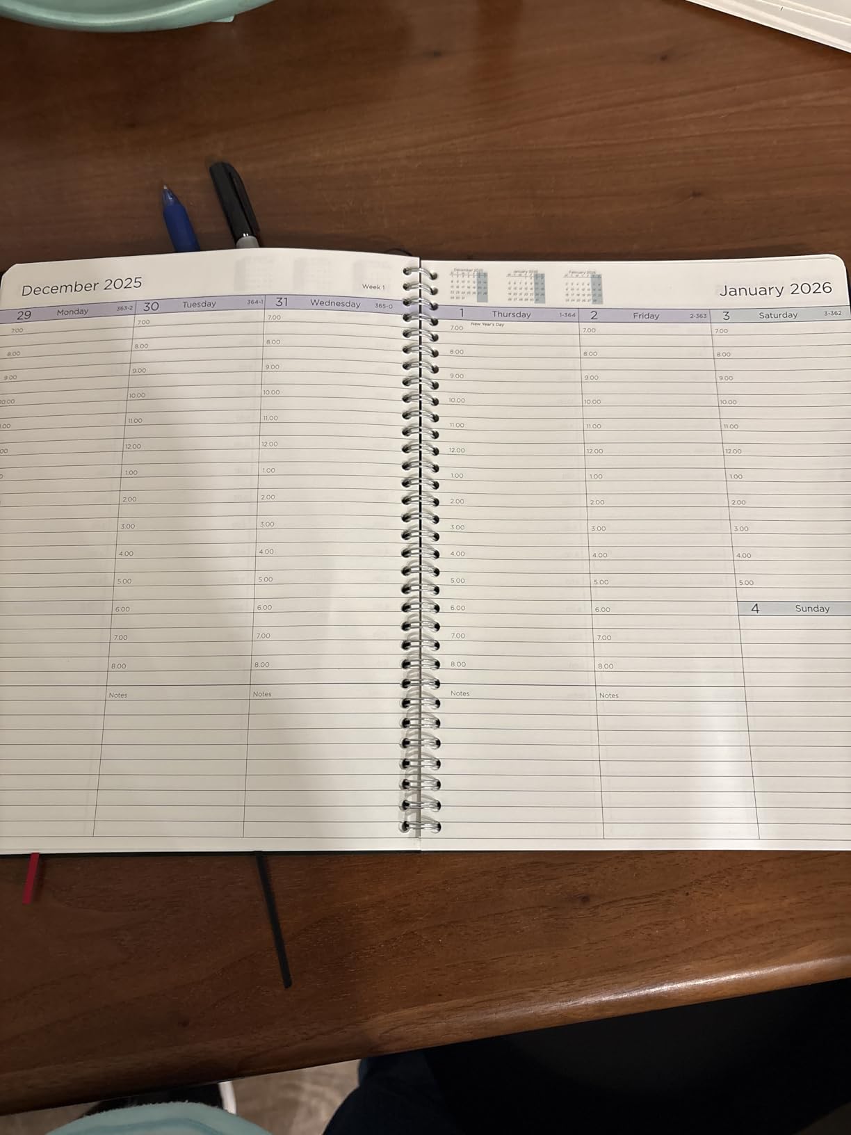 2026 Planner Weekly and Monthly - Hourly Appointment Book 2026 - Softcover, Twin-Wire Binding - Teacher Planner, Simple Design for Productivity - January 2026 to December 2026, 6.5 x 8.5 customer photo 2