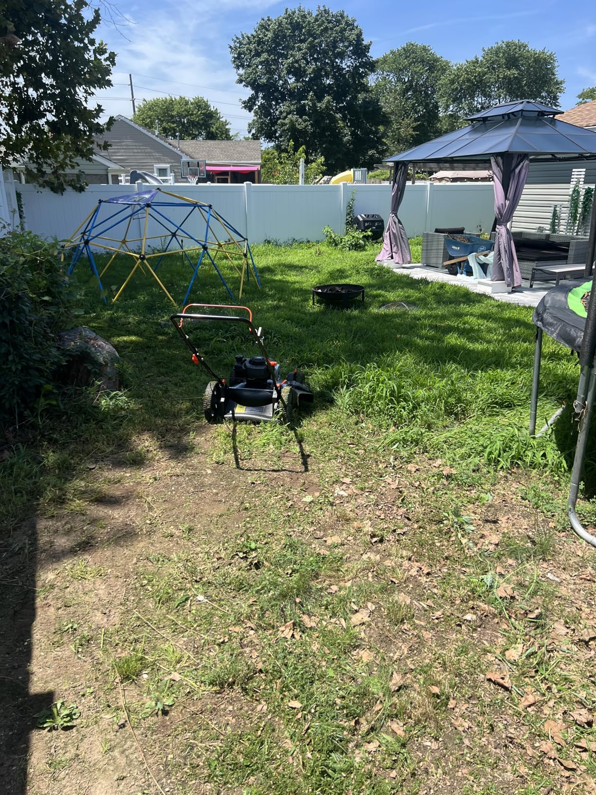 SENIX 144cc Gas Lawn Mower, 21 inch 2-in-1 Push with Mulching and Side Discharge, 4-Cycle Engine, 6 Position Cutting Height Adjustment for Yard and Garden customer photo 2