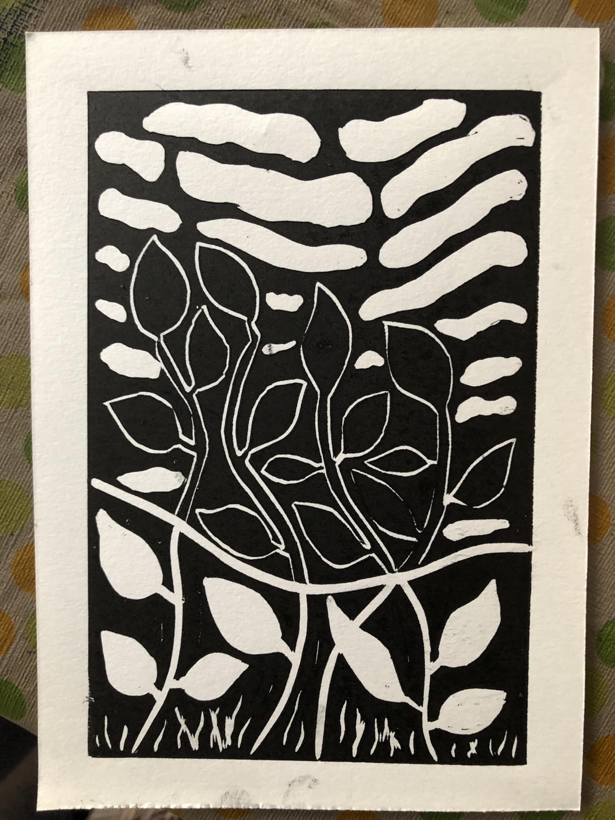 TOPOWN Linocut Printing Hand Lever Press Machine, A4 Size with Felt Pad (Black) customer photo 1