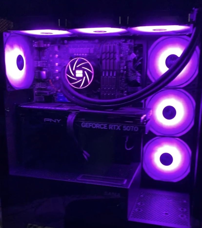 The Horizon Autherium Dragon RGB I9 RTX Gaming PC - 64GB RAM - 9TB High Speed Storage - Core I9 Upto 5.4Ghz - RTX 5070 OC - Windows 11 PRO - 360MM AIO - 2.4GB/s WiFi 6E, VR and Gaming Ready customer photo 1