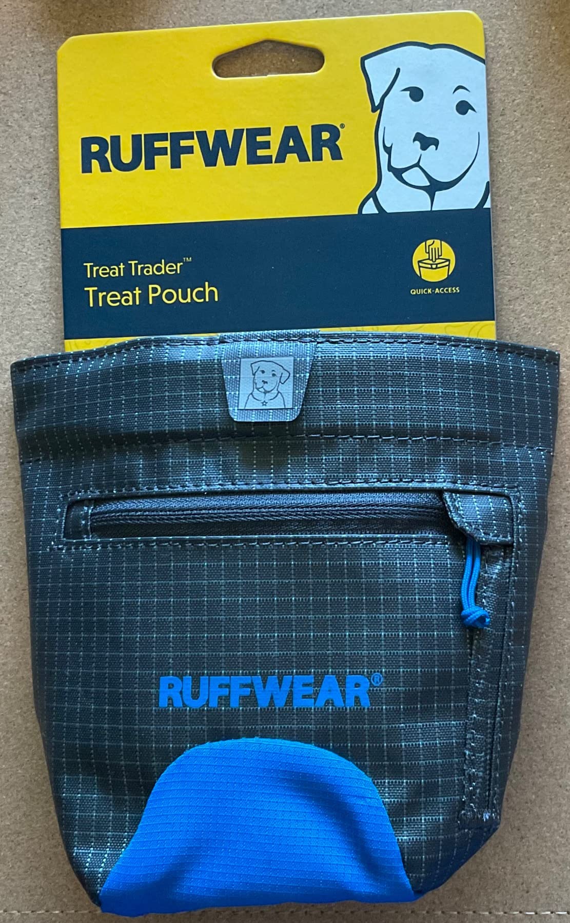 Ruffwear, Treat Trader Dog Treat Pouch, Hands-Free Waist-Worn, One-Handed Magnetic Closure, Belt (30-48 in) or Clip, Waterproof Food-Grade Lining, Zippered Pocket, Clicker Loop, Brown Bear customer photo 2