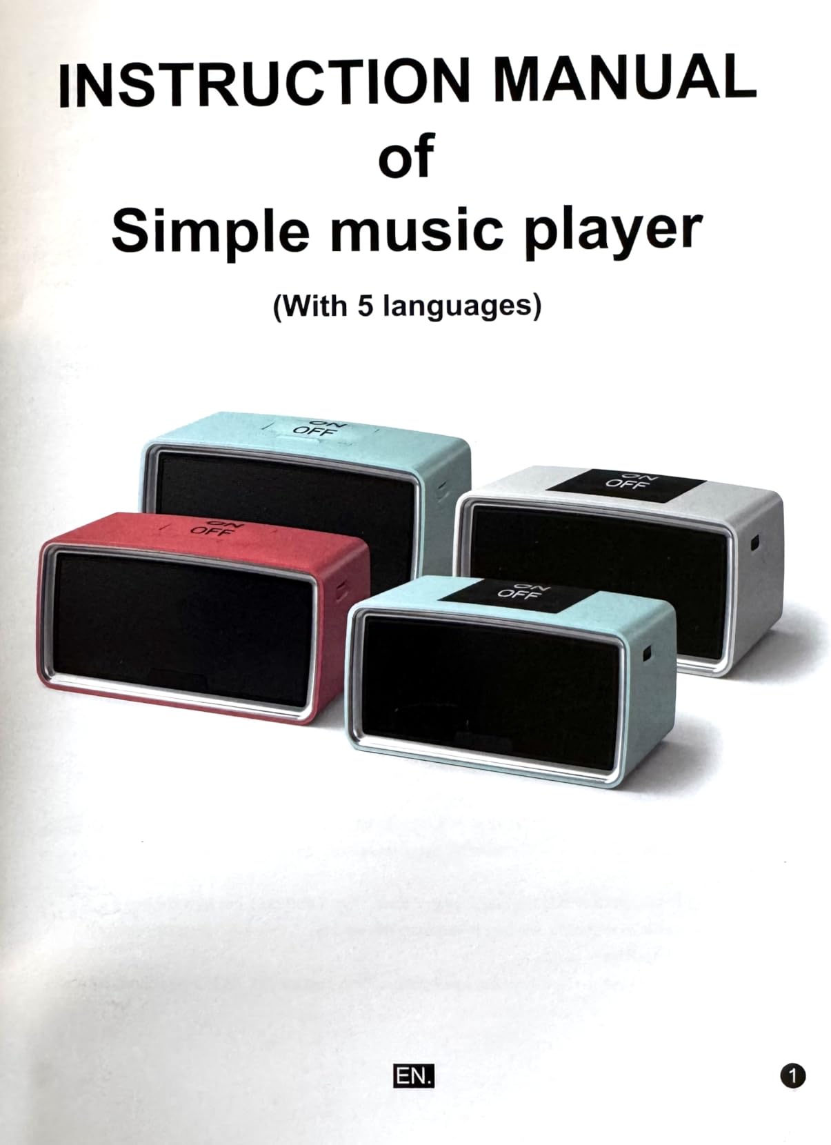 One-Touch Simple Music Player for Seniors | 6,000 Songs Mp3 Music Player for Elderly 32GB TF Card with Reader | Gift for Dementia, Alzheimers customer photo 1