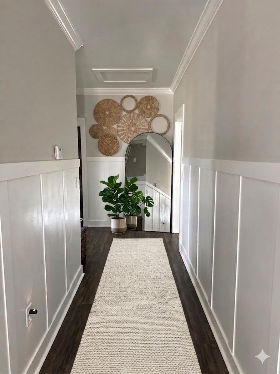 Full Length Floor Mirror, 91x46 Inch Oversized Arched Standing Mirror in Black for Bedroom, Living Room, Dressing Room - Elegant Freestanding Leaning Mirror customer photo 2