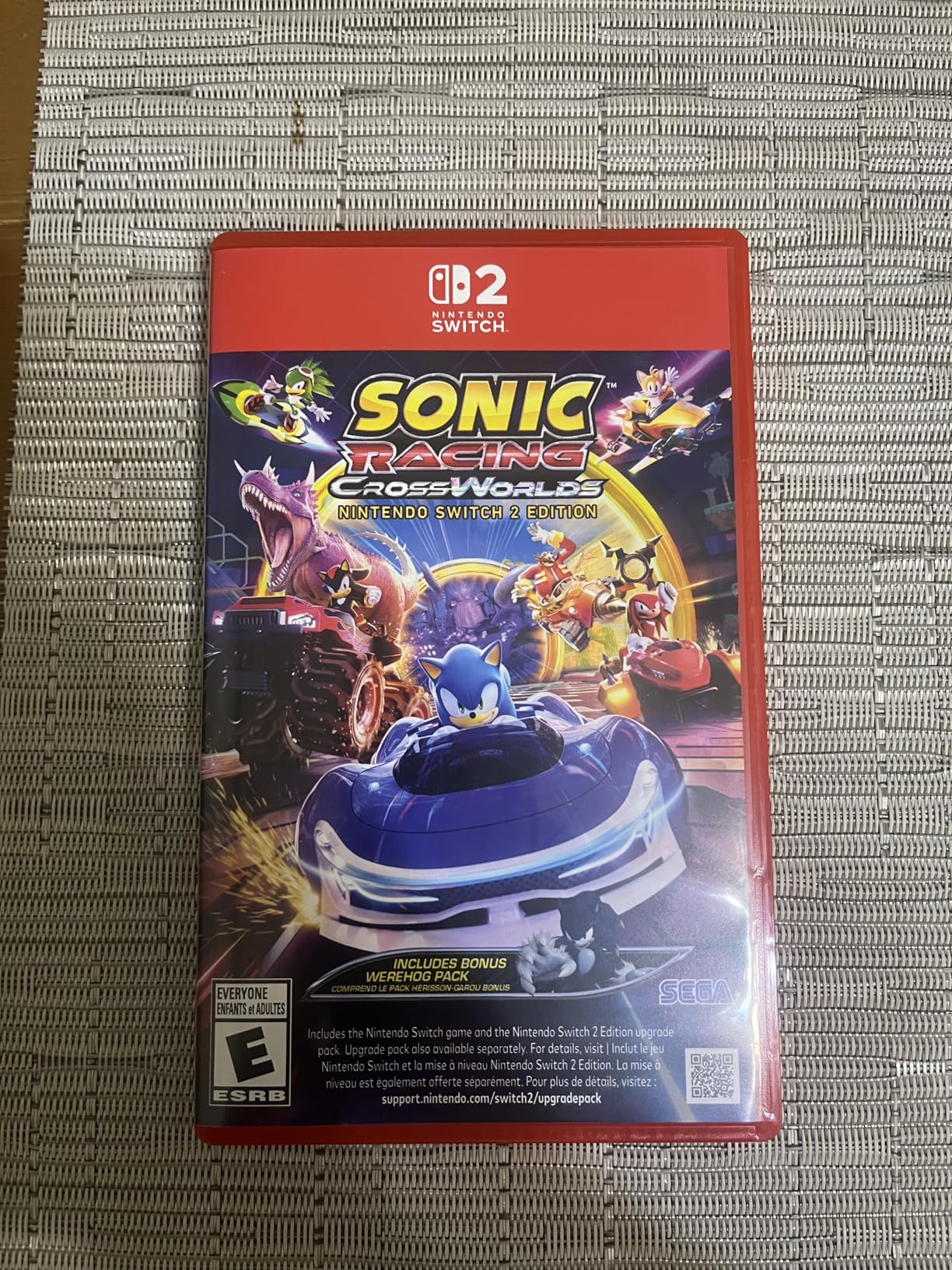 Sonic Racing: CrossWorlds Amazon Exclusive Edition - Nintendo Switch customer photo 2