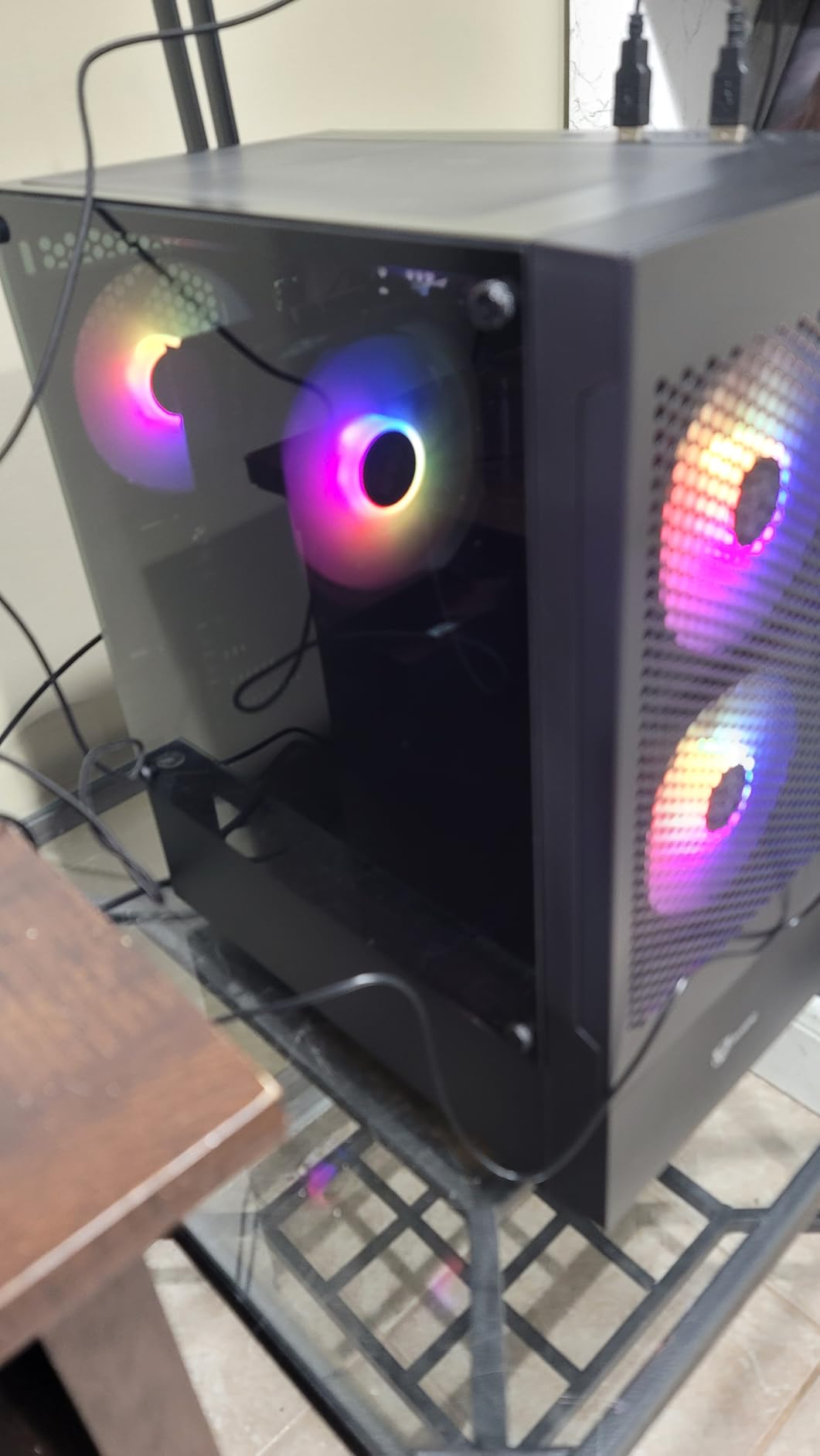 AVGPC Max Gaming PC - AMD RYZEN 5 5600X 6-Core, GeForce RTX 5060, 16GB RAM, 1TB M.2 NVMe SSD, Heat-Pipe Cooler Windows 11 Black customer photo 2