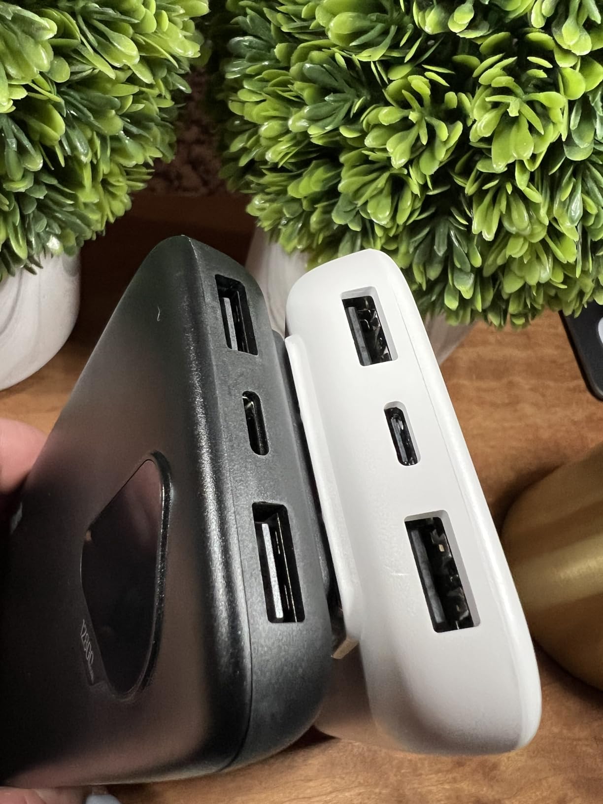 2026 2-Pack 12800mAh Portable Charger with Built in Cables, Travel Essential Battery Pack, 4 Outputs 2 Inputs Slim Power Bank customer photo 1
