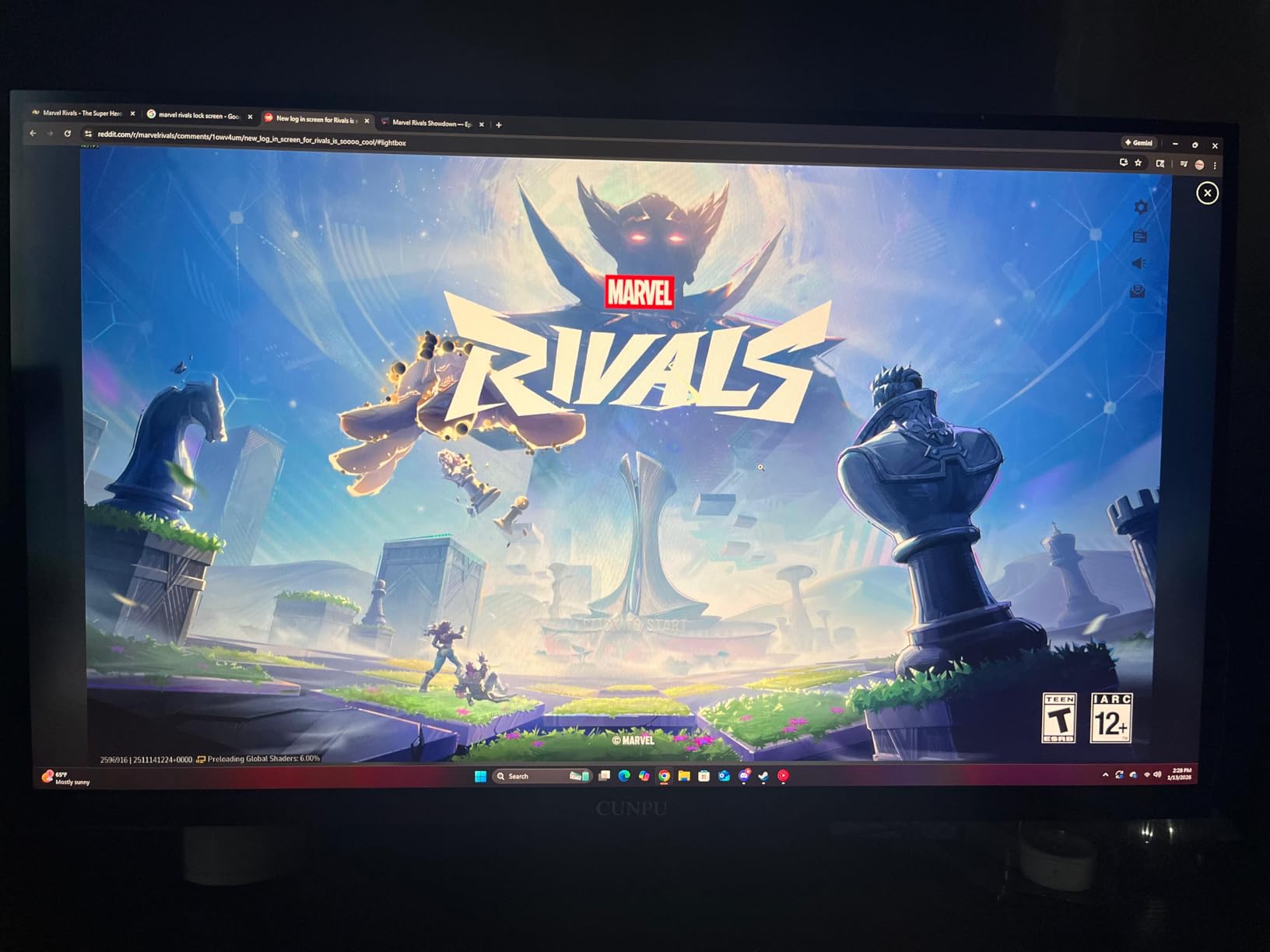 CUNPU 24 Inch 240Hz Gaming Monitor, 1080p FHD, Fast VA Panel, 1ms Adaptive Sync, Ultra Slim Frame, 16.7M Colors, sRGB 100%, HDMI 2.1 & DP 1.4, VESA, Eye Care, for PS5, Xbox, Gaming Computer Monitor customer photo 2