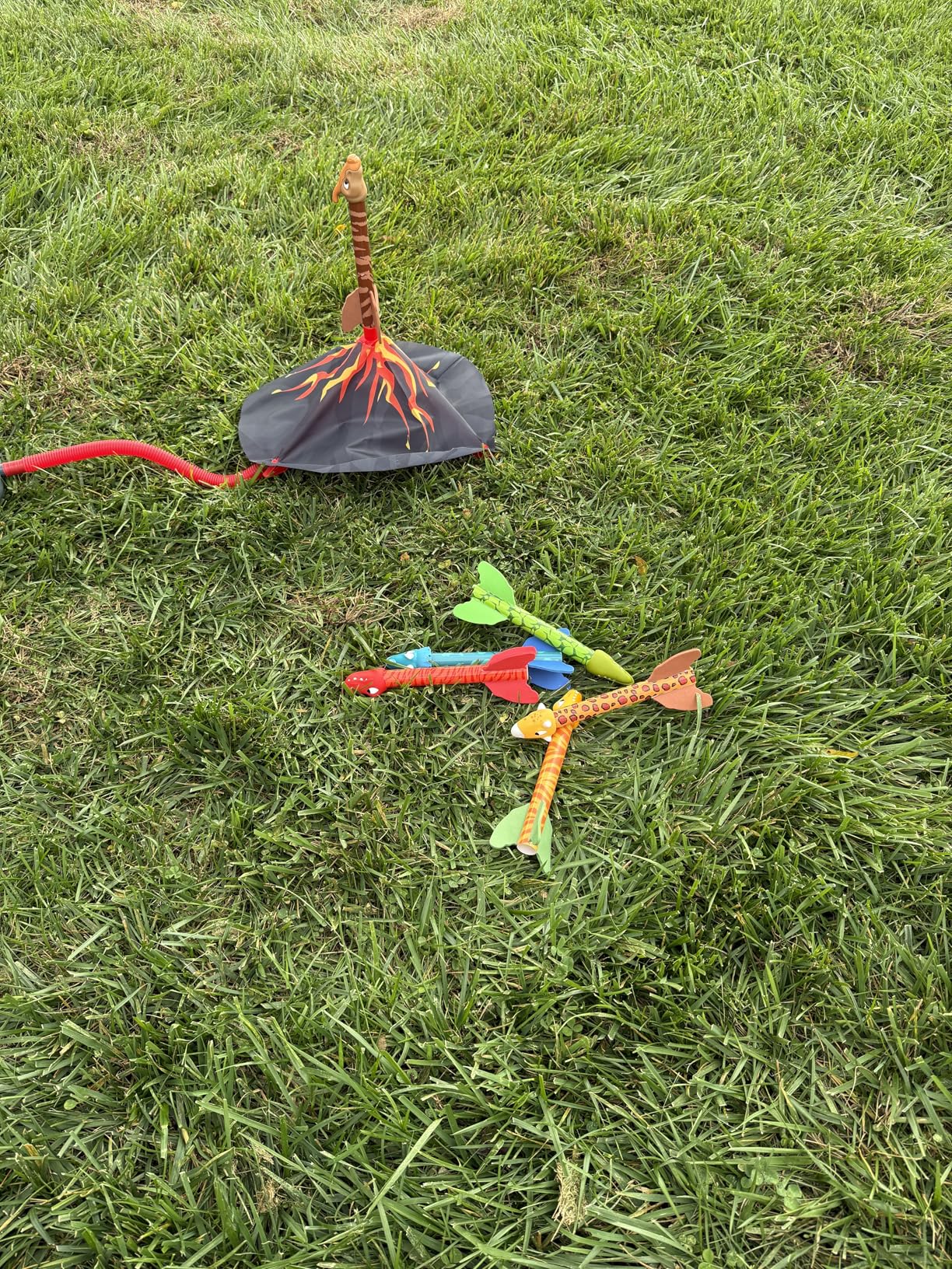Ninja Blast Dinosaur Toy Rocket Launcher for Kids Toys for Kids 3-5 5-7 4-6 - Outdoor Toys for Kid Ages 4-8 - 3 4 Year Old Boy Birthday Gift - Gifts for Boys Age 3 4 5 6 Years Toy for Toddlers customer photo 1