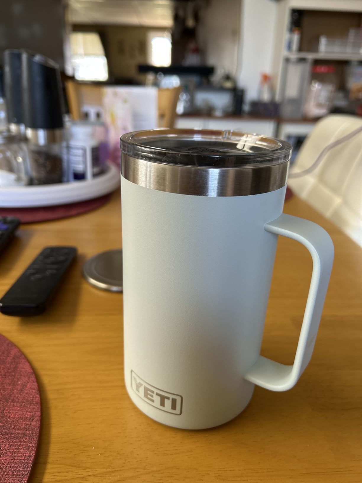 Rambler 24 oz Mug, Vacuum Insulated, Stainless Steel with MagSlider Lid customer photo 2