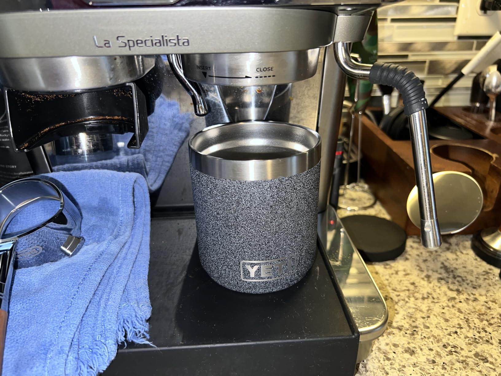 Rambler 10 oz Stackable Lowball 2.0, Vacuum Insulated, Stainless Steel with MagSlider Lid customer photo 2