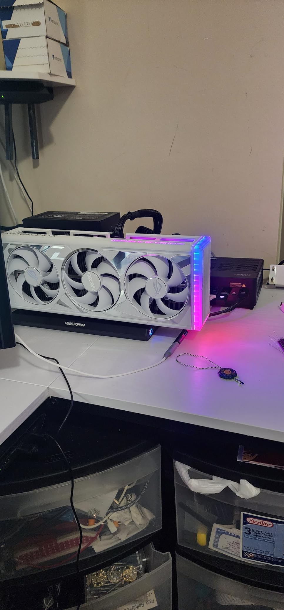 be quiet! Pure Power 13 M 850W Power Supply, 80 Plus Gold Certification, ATX 3.1 PSU, Support for PCIe 5.1 GPUs, semi-Passive 120mm be quiet! Fan, LLC Technology, Single Rail, for Overclocked GPUs customer photo 1