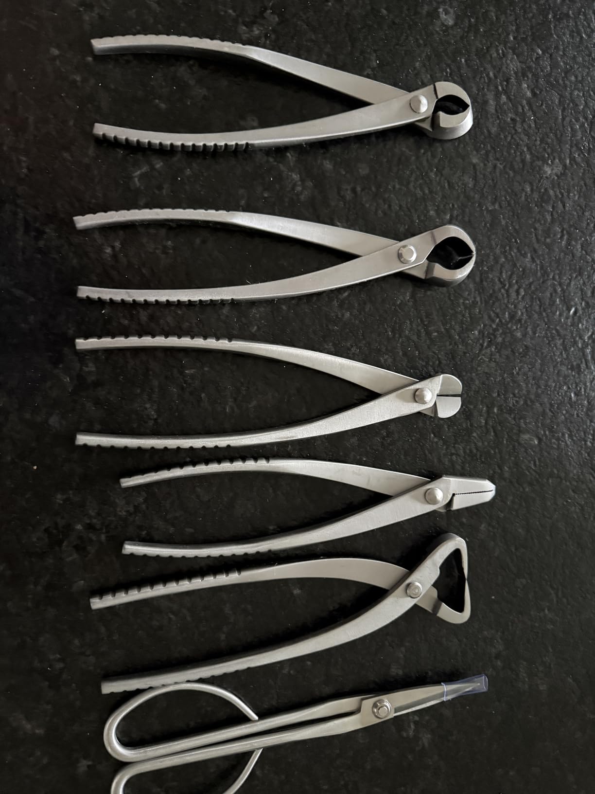 6 PCS Bonsai Pruning Tool Set, 6 Different Roles of Scissors to Meet All the Needs of the Usage Process, for Plant Pruning and Shaping, Free Your Hands and Easy to Finish the Work customer photo 1