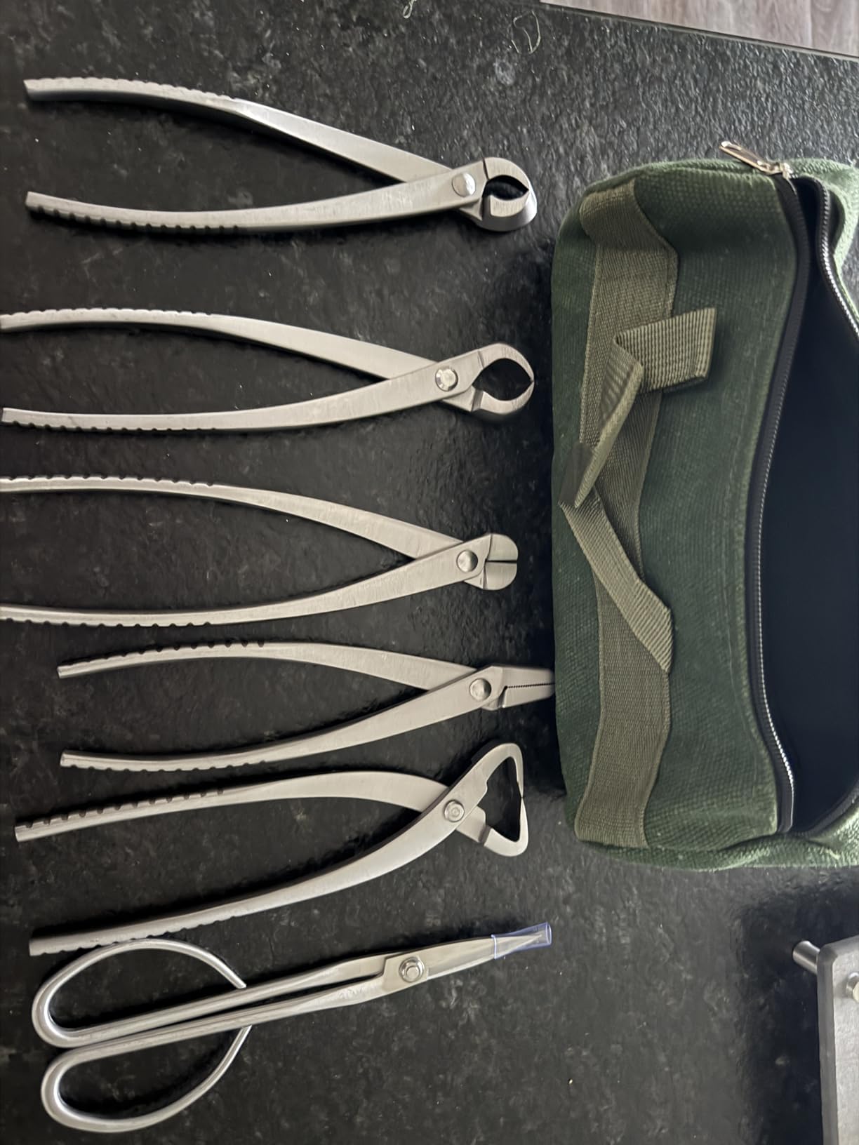 6 PCS Bonsai Pruning Tool Set, 6 Different Roles of Scissors to Meet All the Needs of the Usage Process, for Plant Pruning and Shaping, Free Your Hands and Easy to Finish the Work customer photo 2