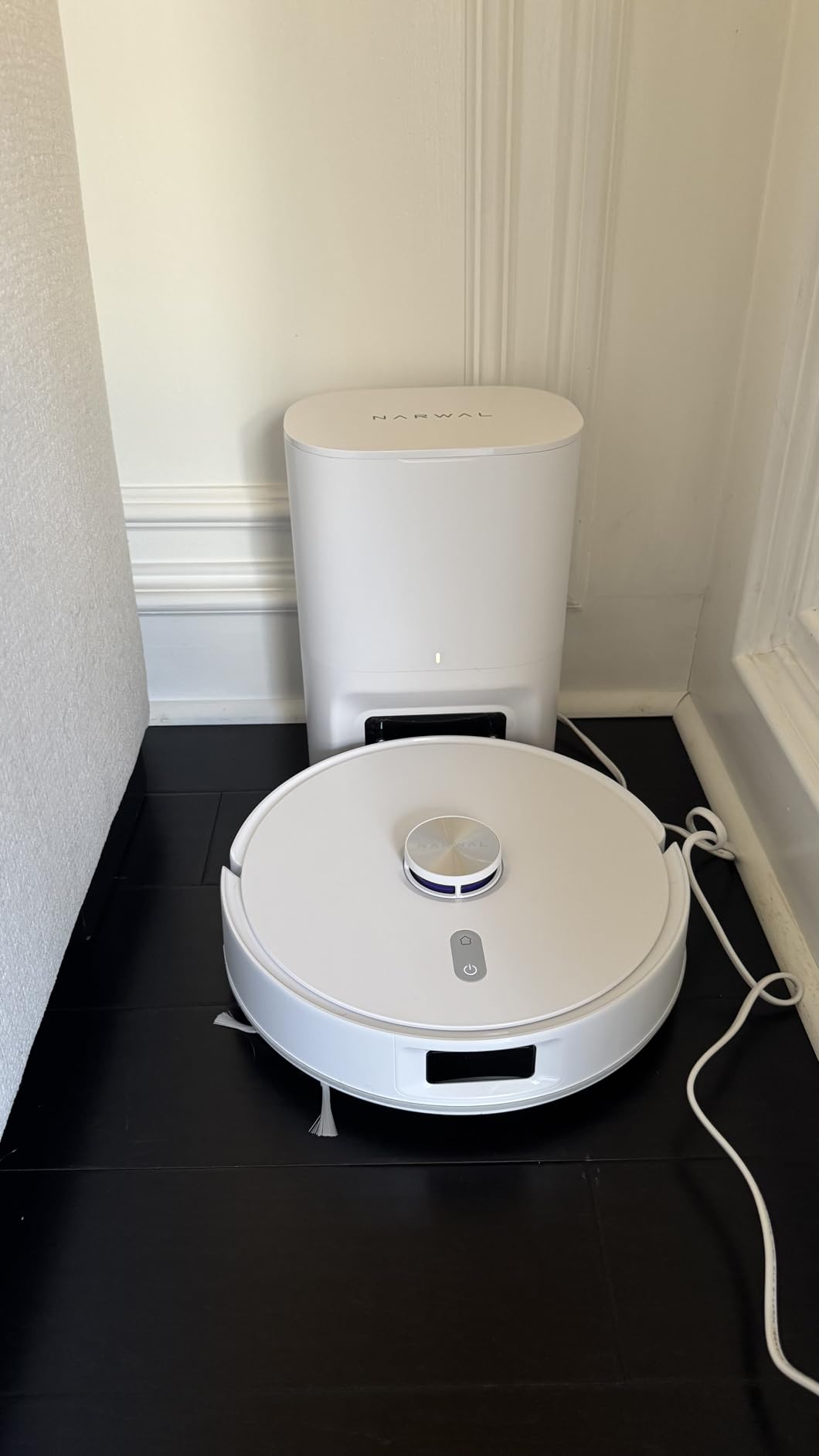 NARWAL Freo S Robot Vacuum and Mop Combo, 8000Pa Suction, 180 Days Hands Free, Self-Emptying Base, LDS Navigation, Obstacle Avoidance customer photo 1