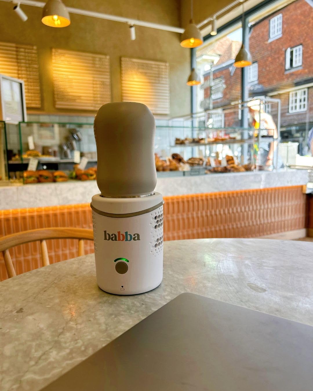 Babba Baby Bottle Cooler and Warmer - Both refrigerates and Fast Warming, Breast Milk Storage, Travel-Friendly and Portable, smart app-Control, Perfect Temperature customer photo 2
