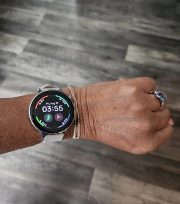 OnePlus Watch 3 43mm Black Steel, WearOS, Black Steel, 32GB Storage, 60h Battery Life, Bluetooth, GPS Navigation, Round Face, 1.32-Inch Display, not Compatible with iOS customer photo 1