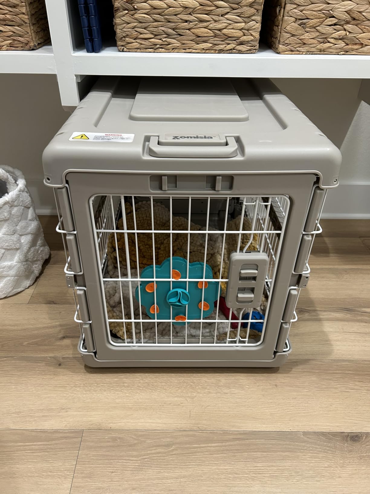 ZOMISIA Collapsible Dog Crate for Large Dogs - 36