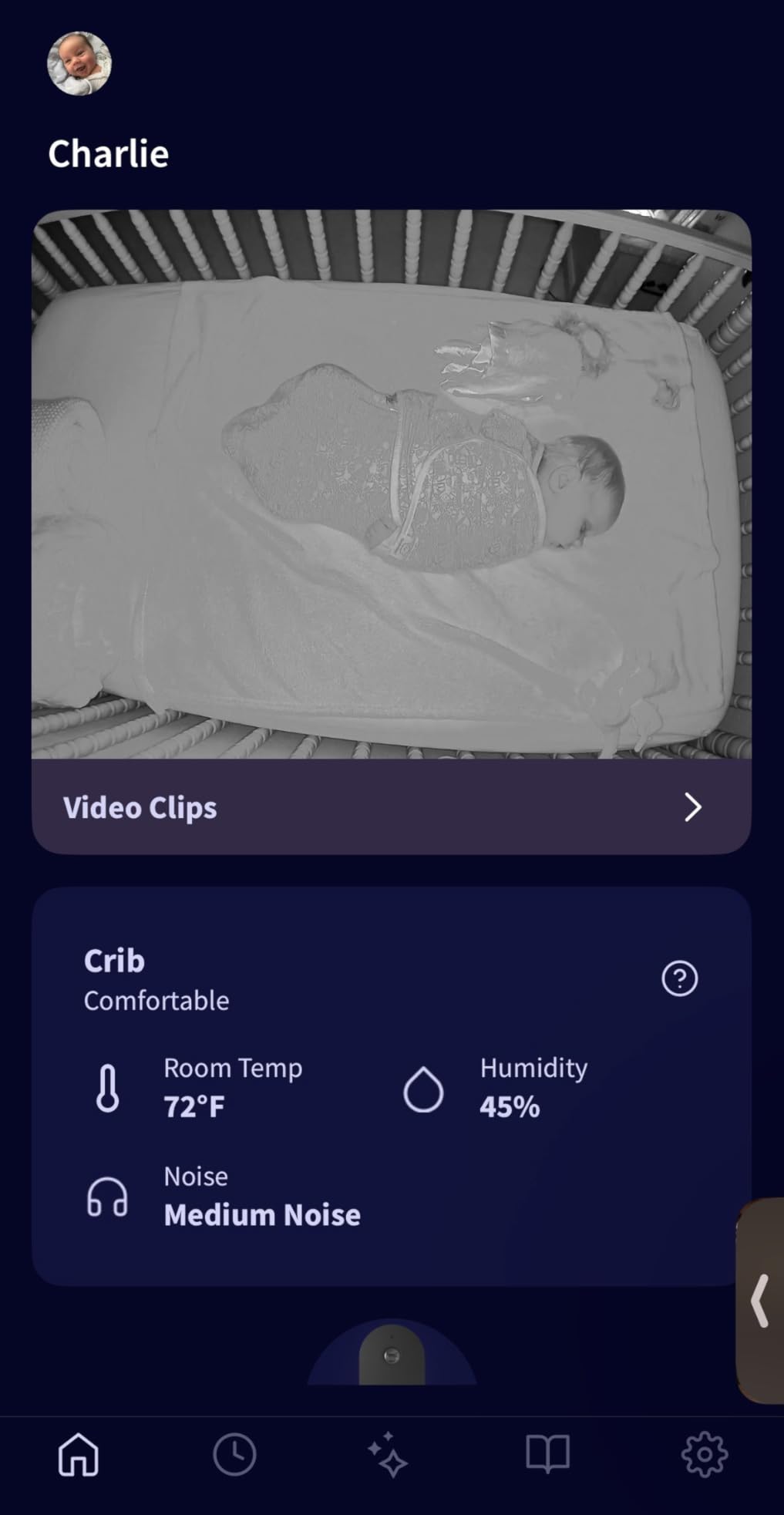 Owlet Dream Sight (Gen 3) Smart Video Baby Monitor - 2K HD Camera w/Night Vision - Detects Crying, Motion and Temperature - Customizable Alerts - Two-Way Talk - Secure Wi-fi customer photo 1