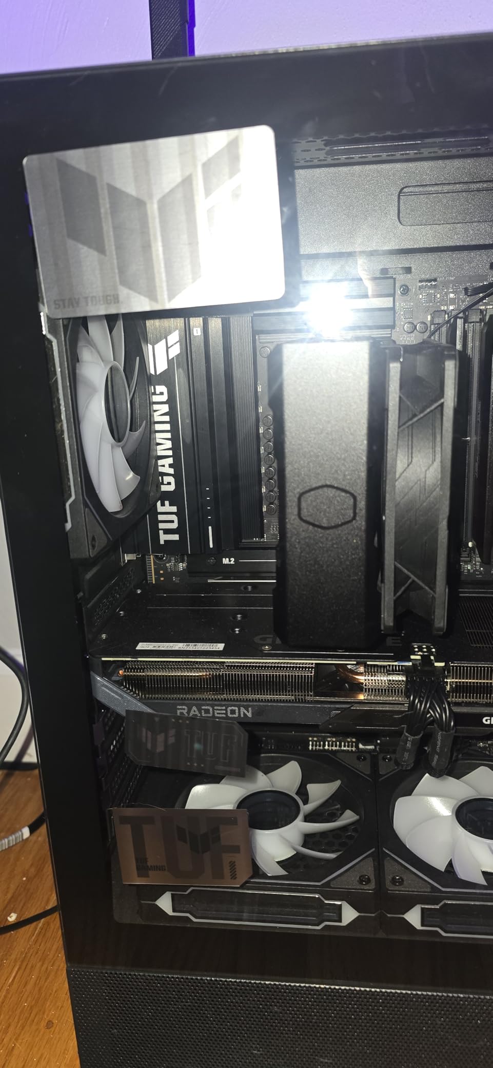 MICRO CENTER AMD Ryzen 7 7700X CPU Processor Bundle with ASUS TUF Gaming B650E-E WiFi AM5 ATX Motherboard (DDR5, PCIe 5.0 Ready, 3X M.2, Wi-Fi 6E, USB 20Gbps Type-C) customer photo 2