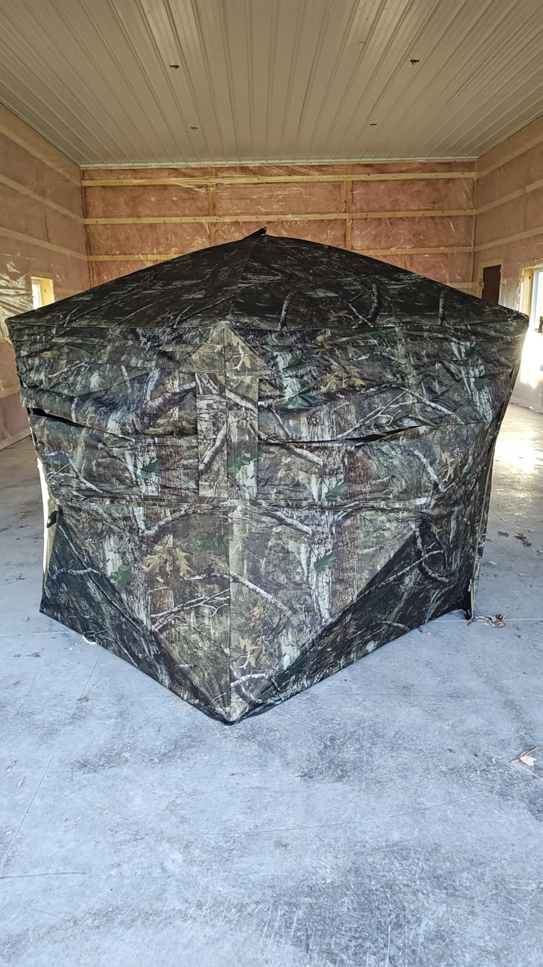Hunting Blind, 2 Person Pop Up Blinds 360/270 Degree See Through, 3-4 Portable Person Hunting Ground Blinds for Deer customer photo 1