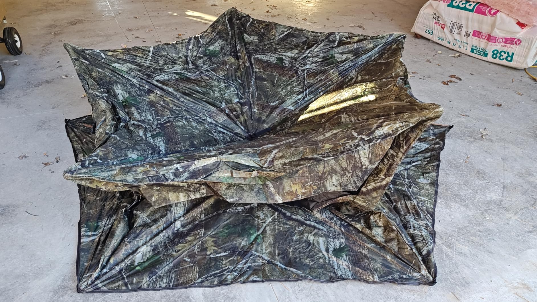 Hunting Blind, 2 Person Pop Up Blinds 360/270 Degree See Through, 3-4 Portable Person Hunting Ground Blinds for Deer customer photo 2
