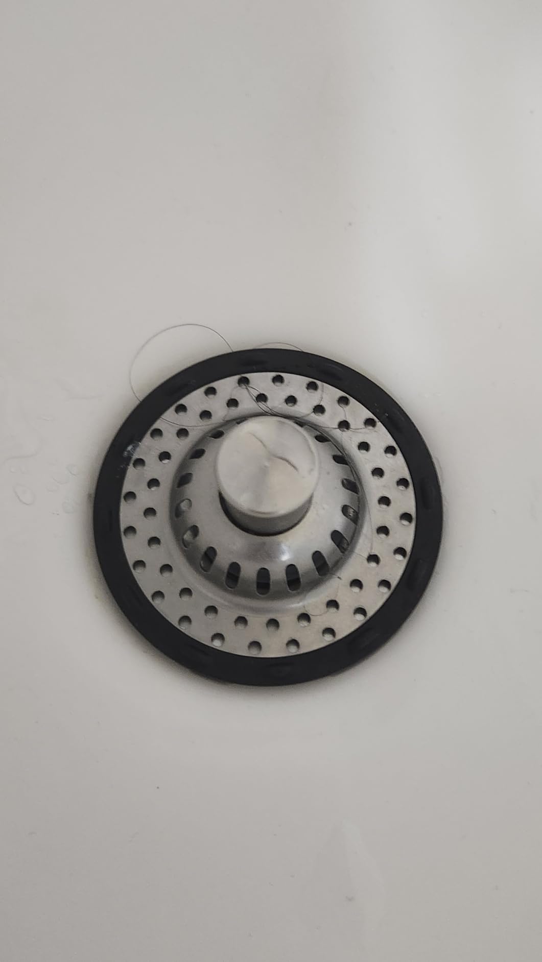 Universal Bathtub Drain Stopper Shower Drain Hair Catcher, Tub Stopper with Visible Top Strainer, Upgraded 3 in 1 Pop-up Drain Plug Fit for 1.5 to 2.4