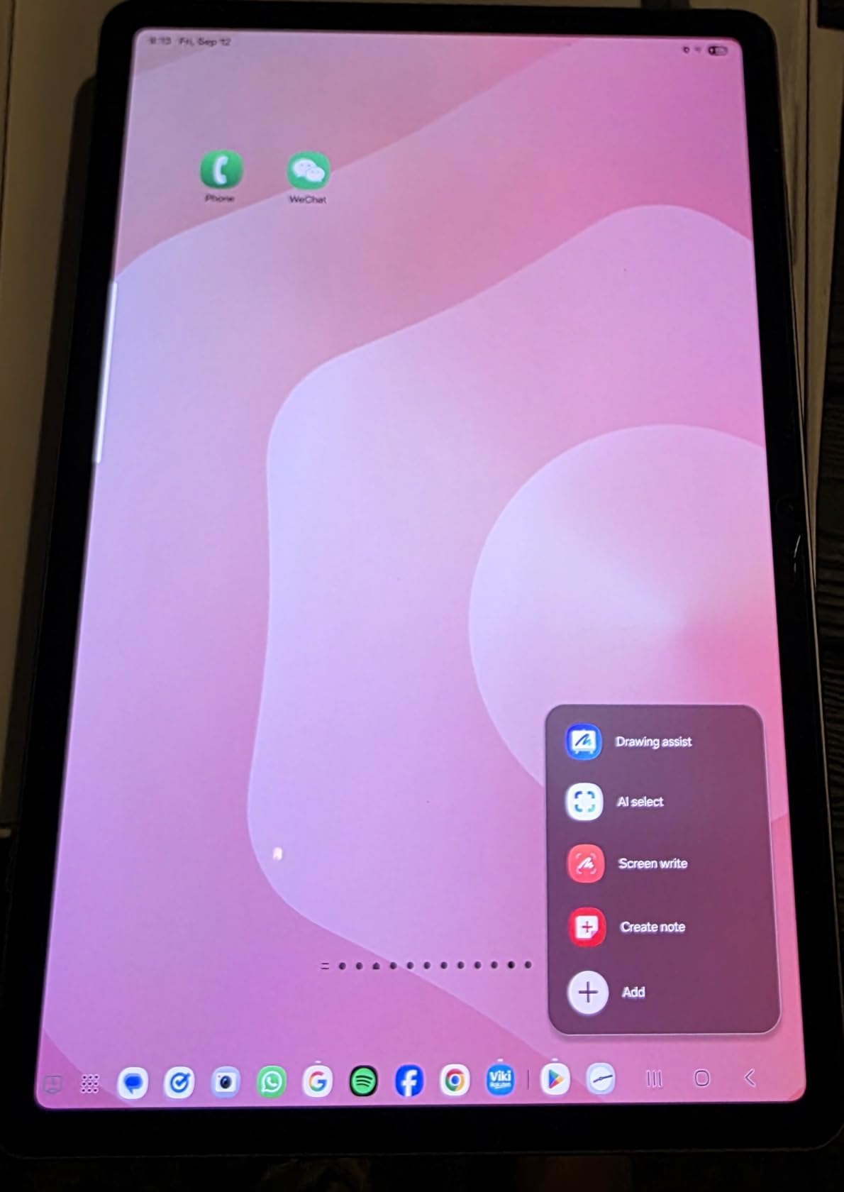 Galaxy Tab S11 256 GB WiFi Android Tablet, Large Display, Durable, Slim, Light, High Performance, Long Battery Life, S Pen for Note-Taking, AI Assist, US Version, Gray customer photo 2