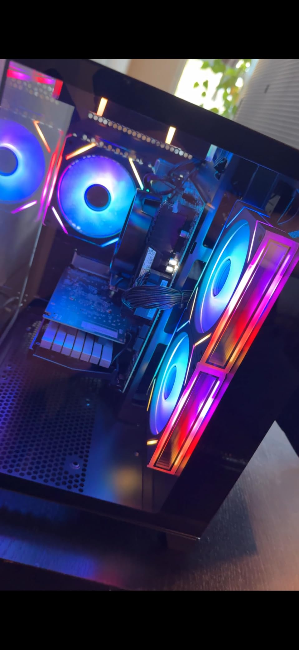 SKYESEV Gaming Desktop Computer PC,AMD Ryzen 5 5600,RTX3050 6GB,32GB DDR4 RAM and 1TB M.2 NVMe PCle,ARGB Fan,WiFi,Game Design Office Console,Sea View Room, Gaming PC Tower customer photo 1