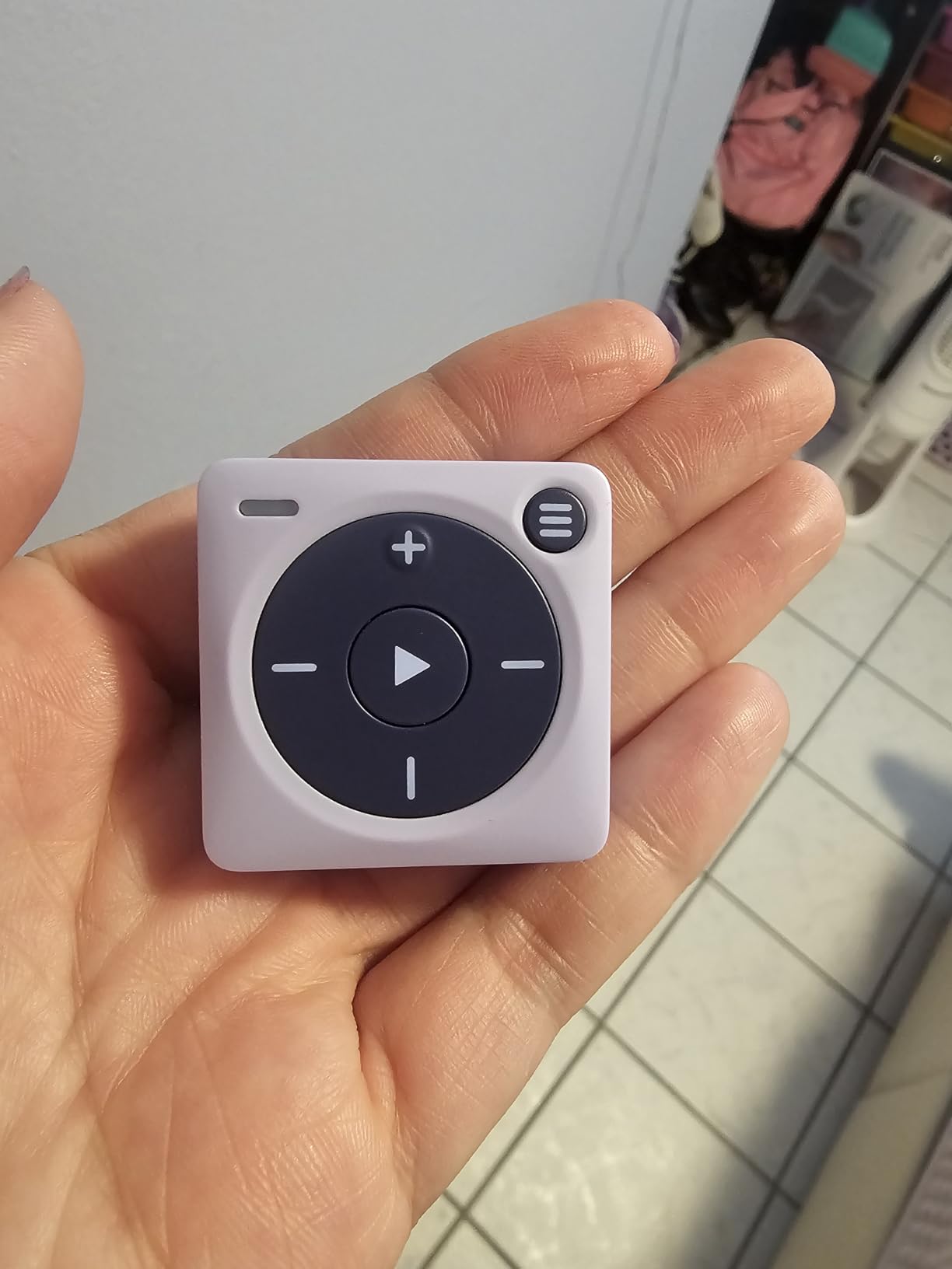 Mighty 3 Spotify & Amazon Music Player (2026 Edition) - Portable, Screen-Free, Works Offline - Compatible with Bluetooth & Wired Headphones - Stores 1,000+ Songs - No Phone Required customer photo 1
