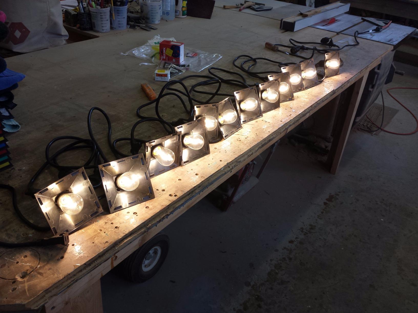 Brightech Ambience Pro 105Ft LED String Lights - 1W Commercial Grade Patio Lighting Outdoor Waterproof - Heavy Duty Dimmable Vintage Edison Porch Lights for Outside, Backyard - 34 Bulbs, Soft White customer photo 2