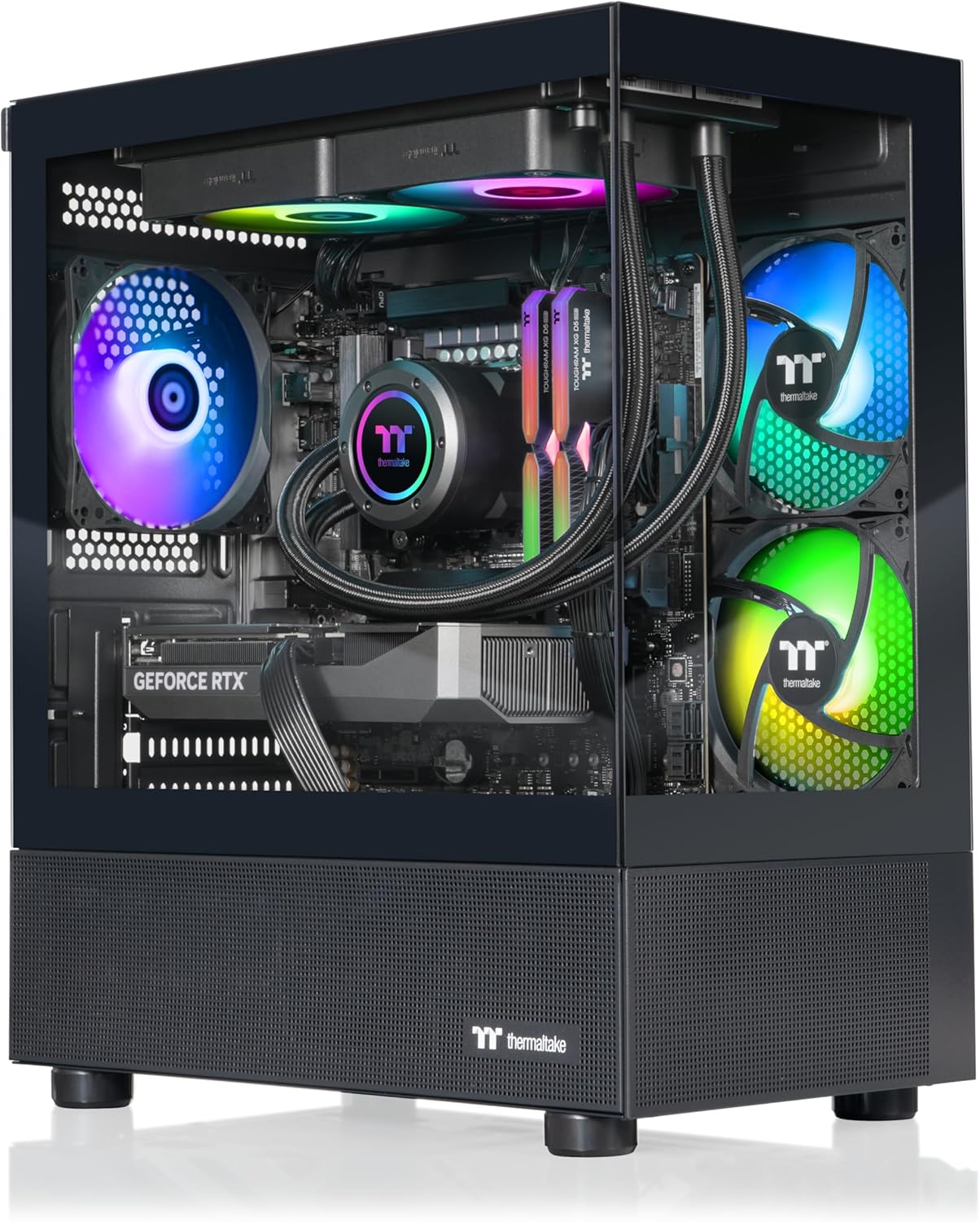Thermaltake LCGS View i570-170 Gaming Desktop (Intel Core i9-14900KF, ToughRam 32GB DDR5 6000MT/s RGB Memory, NVIDIA GeForce RTX 5070, 1TB NVMe M.2, WiFi, Windows 11) customer photo 1