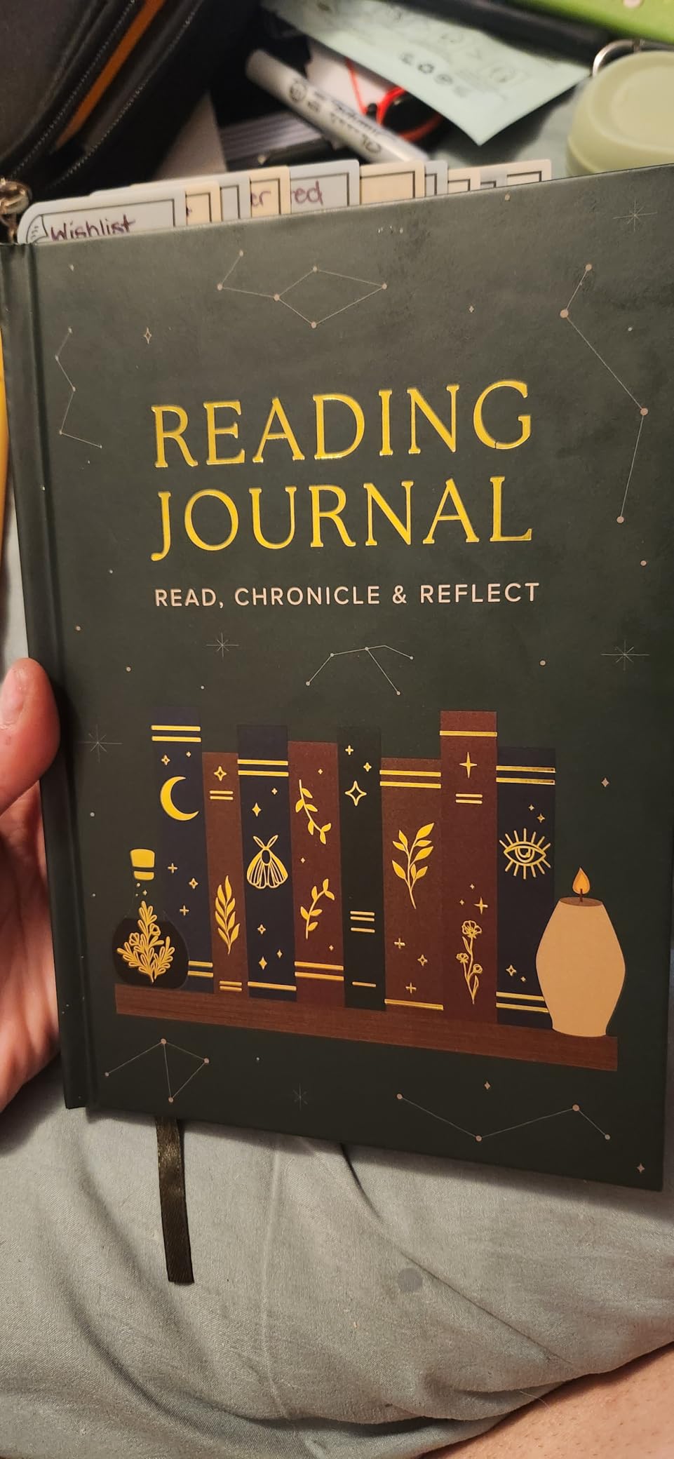 ZICOTO Beautiful Reading Journal for Book Lovers - Sturdy Hard Cover Journal Makes a Great Gift for Readers - The Perfect Tracker with Reading Log & Review Pages For Keeping Notes on Your Favorite Books customer photo 2