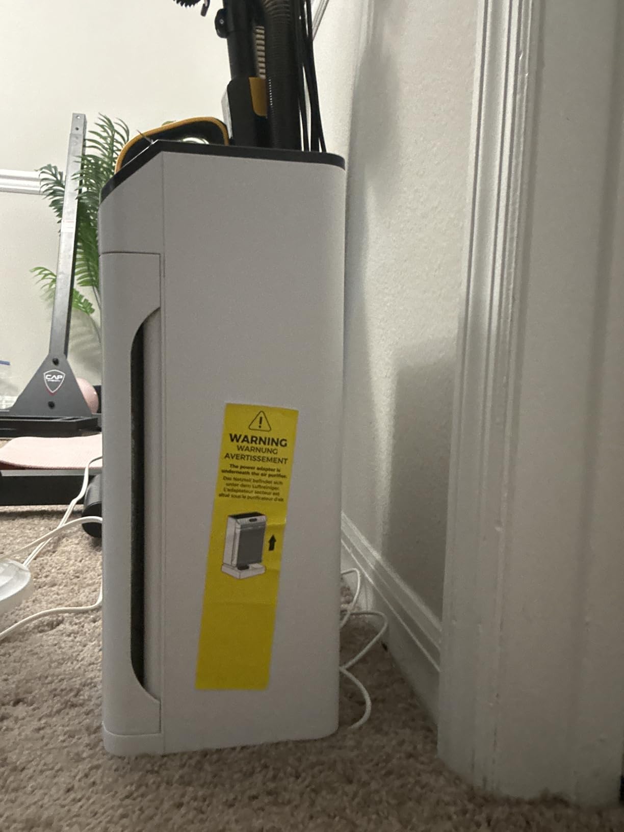 Air Purifiers for Home Large Room, Air Purifier up to 2200sq.ft, PM2.5 Air Quality Display, Sleep Mode with Fragrance for Smoke Dust Odors, ET066, White, 1Pack+3Modes customer photo 1