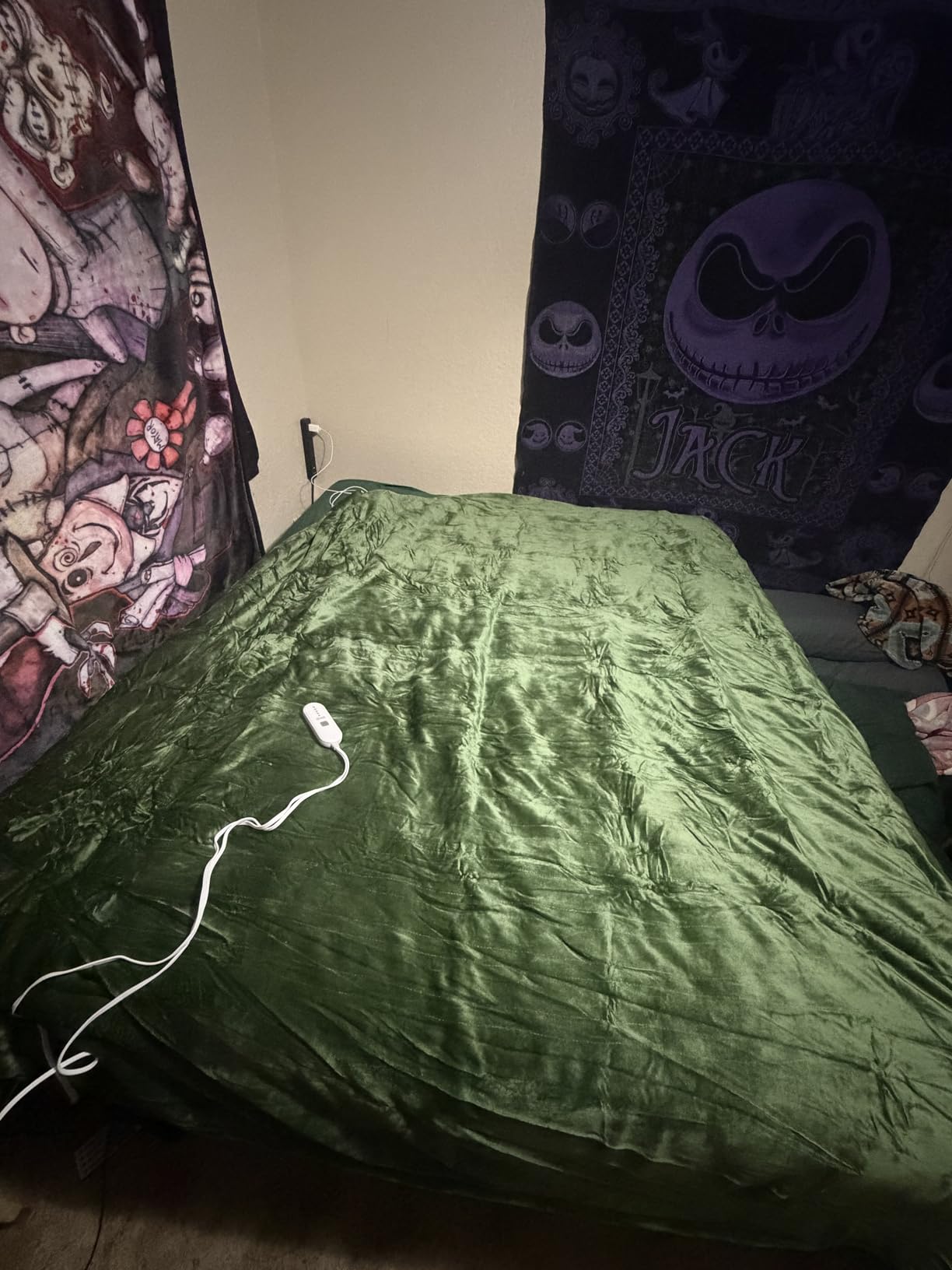 King Size Electric Blanket with Dual Control - Washable Heated Blanket King with 5 Heat Levels, 10 Hrs Auto Off, Overheat Protection, Flannel Sherpa Heating Blanket 100