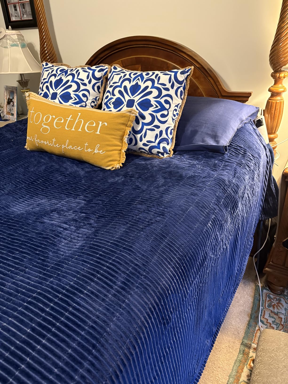 Heated Electric Blanket King Size 100