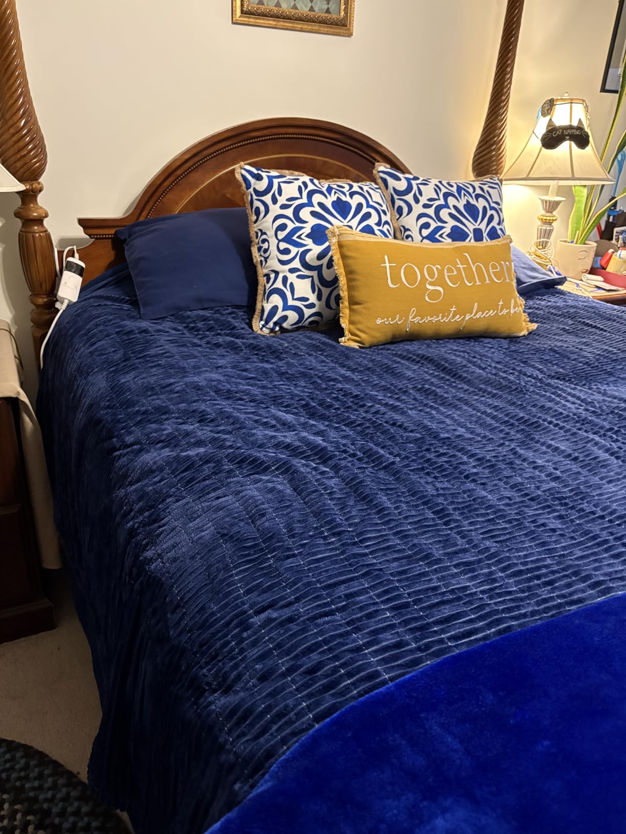 Heated Electric Blanket King Size 100