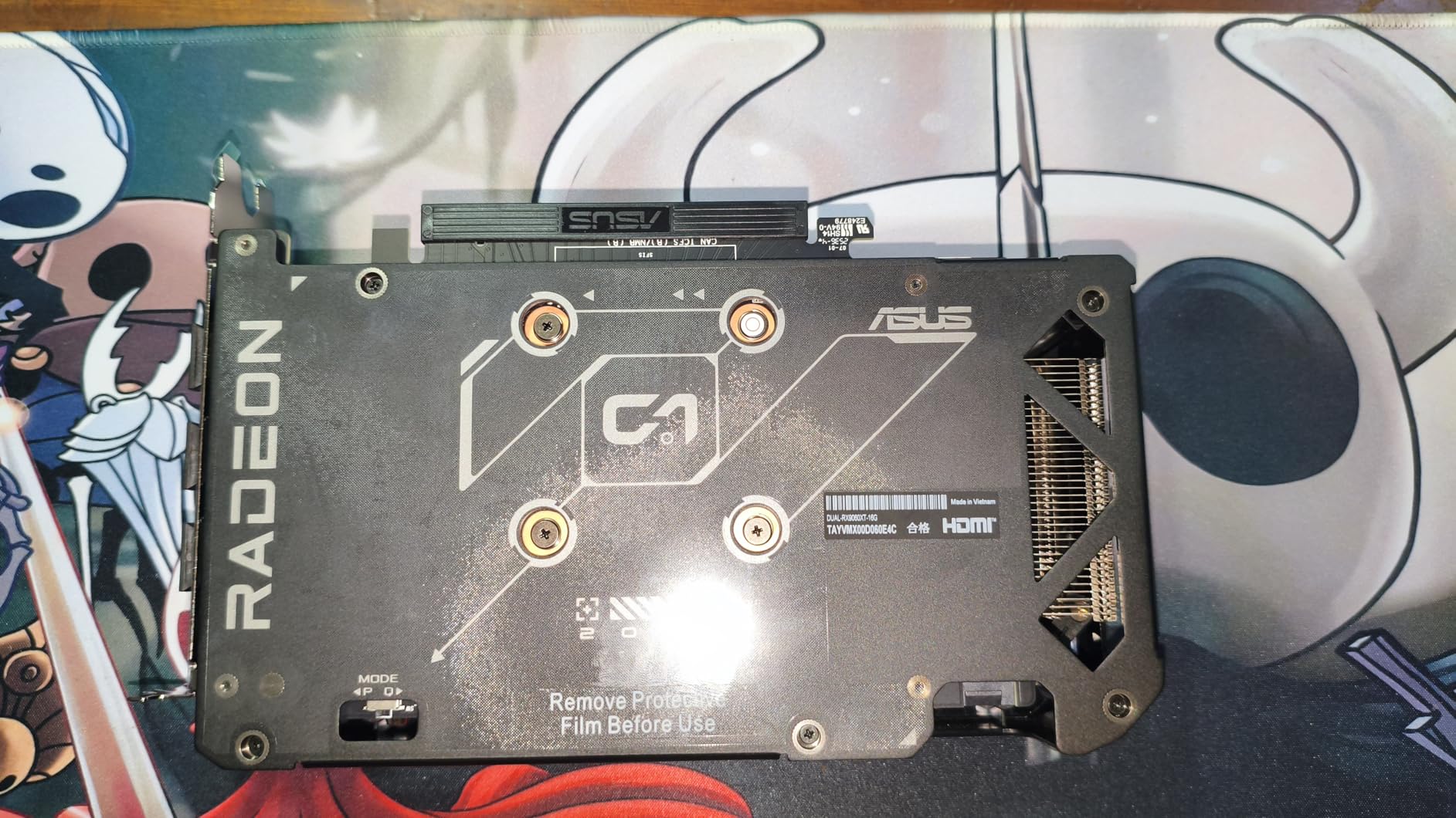 ASUS Dual Radeon RX 9060 XT 16GB GDDR6 Graphics Card (PCIe 5.0, HDMI 2.1b, DisplayPort 2.1a, 2.5-Slot Design, Axial-tech Fan Design, 0dB Technology, and More) customer photo 2