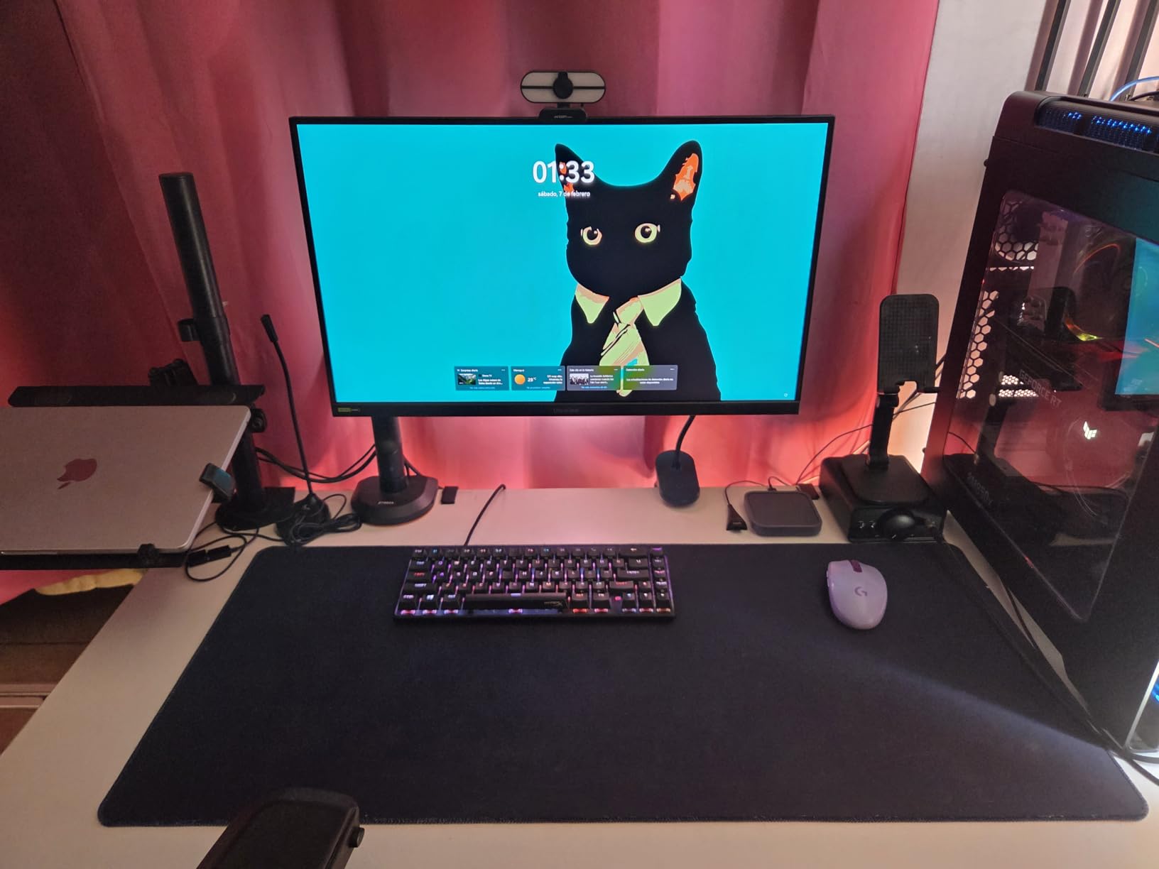 LG UltraGear 27G640A-B 27-inch QHD (2560 x 1440) IPS Gaming Monitor, 300Hz, 1ms, NVIDIA G-Sync, AMD FreeSync Premium, VESA DisplayHDR 400, USB Type-C, Tilt/Height/Swivel/Pivot Stand customer photo 1