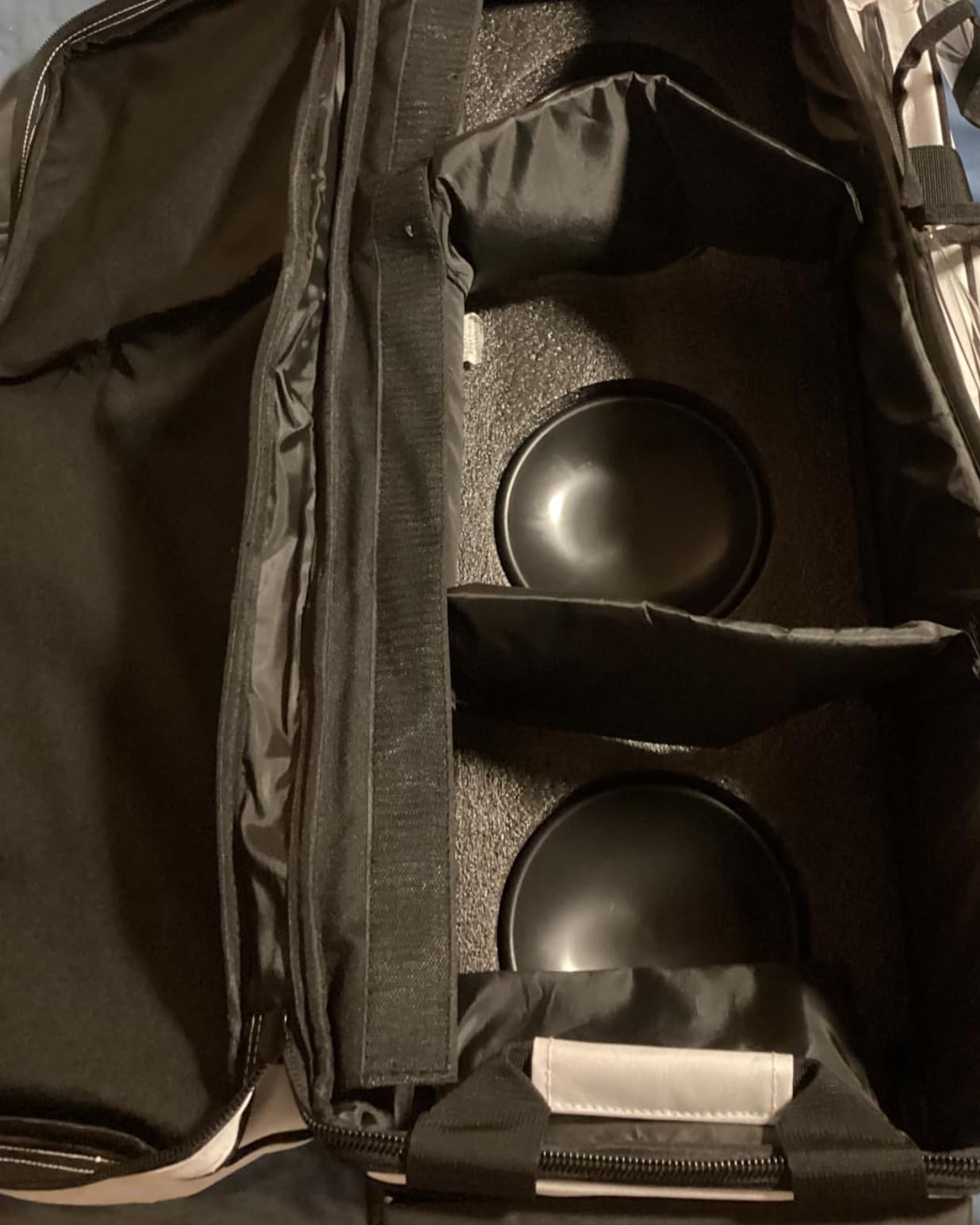 Triple Roller Bowling Bag with Wheels, Heavy Duty 3 Ball Bag for League & Recreational Bowlers customer photo 2