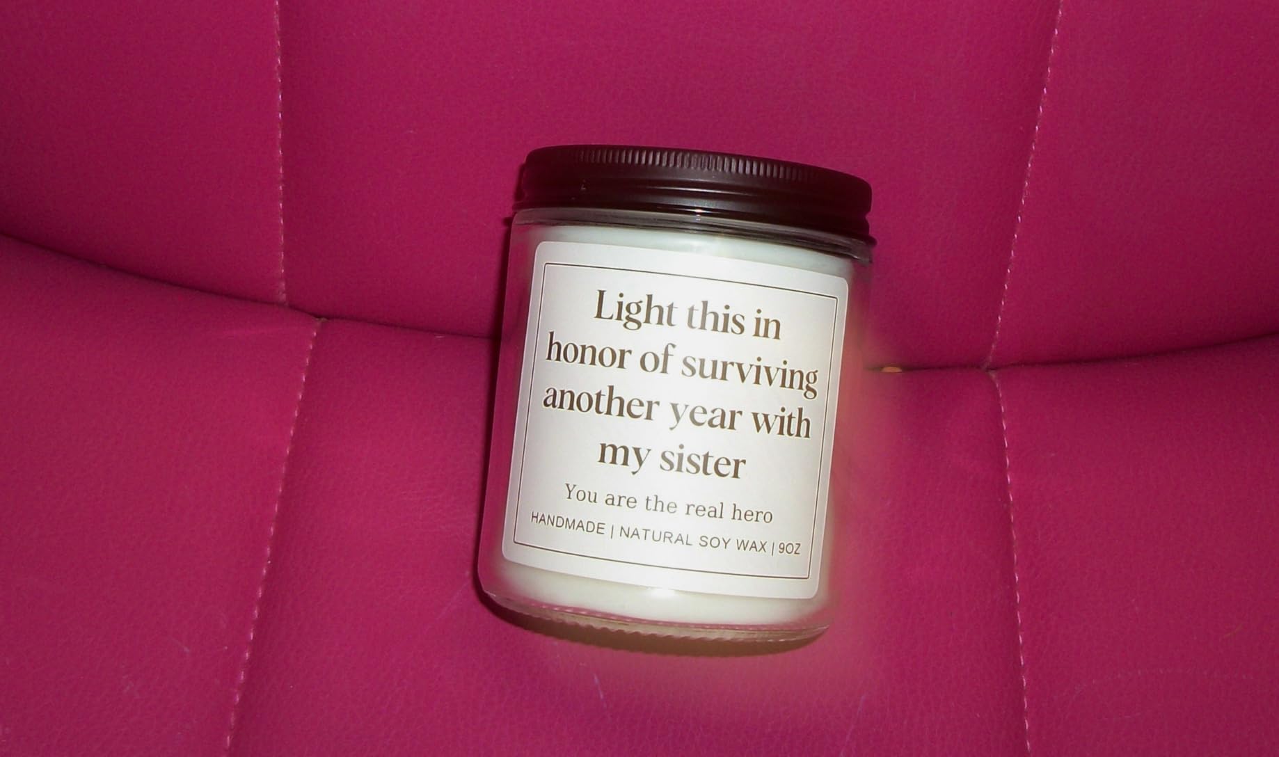 Book Lovers Candle Gifts, Funny Gift Ideas for Book Lovers, Birthday Bookish Presents for Readers Librarian Bookworms -Old Book Candles (7Oz) customer photo 2