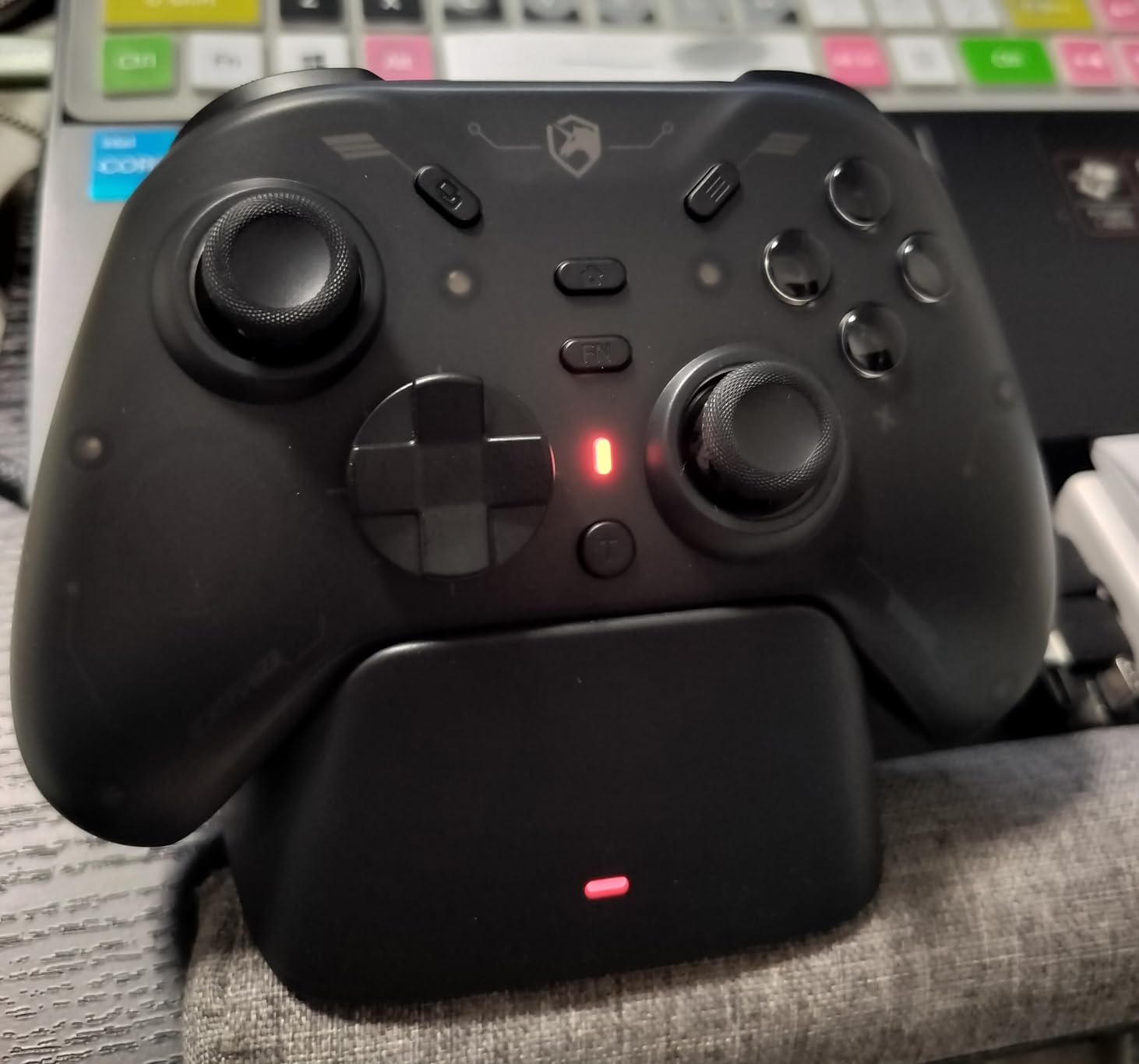 ECHTPower PC Gaming Controller-Wireless for PC with Hall-Effect Joysticks, 1000Hz Polling Rate, No Drift, Turbo & Vibration, Compatible with Windows/Switch/iOS/Android/Steam -Place & Charge Dock customer photo 1