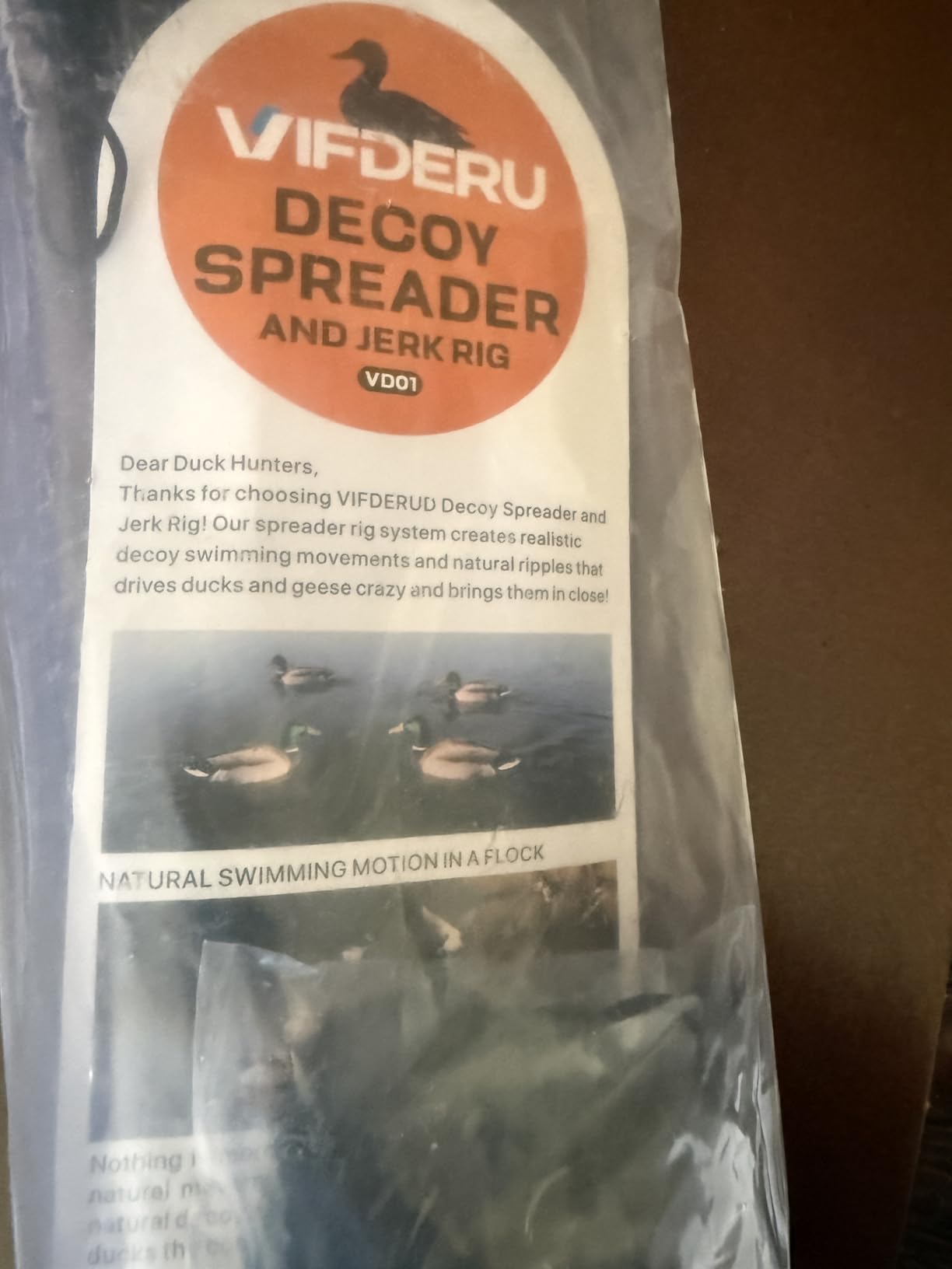 Duck Decoy Spreader and Jerk Rig for Waterfowl Hunting customer photo 1