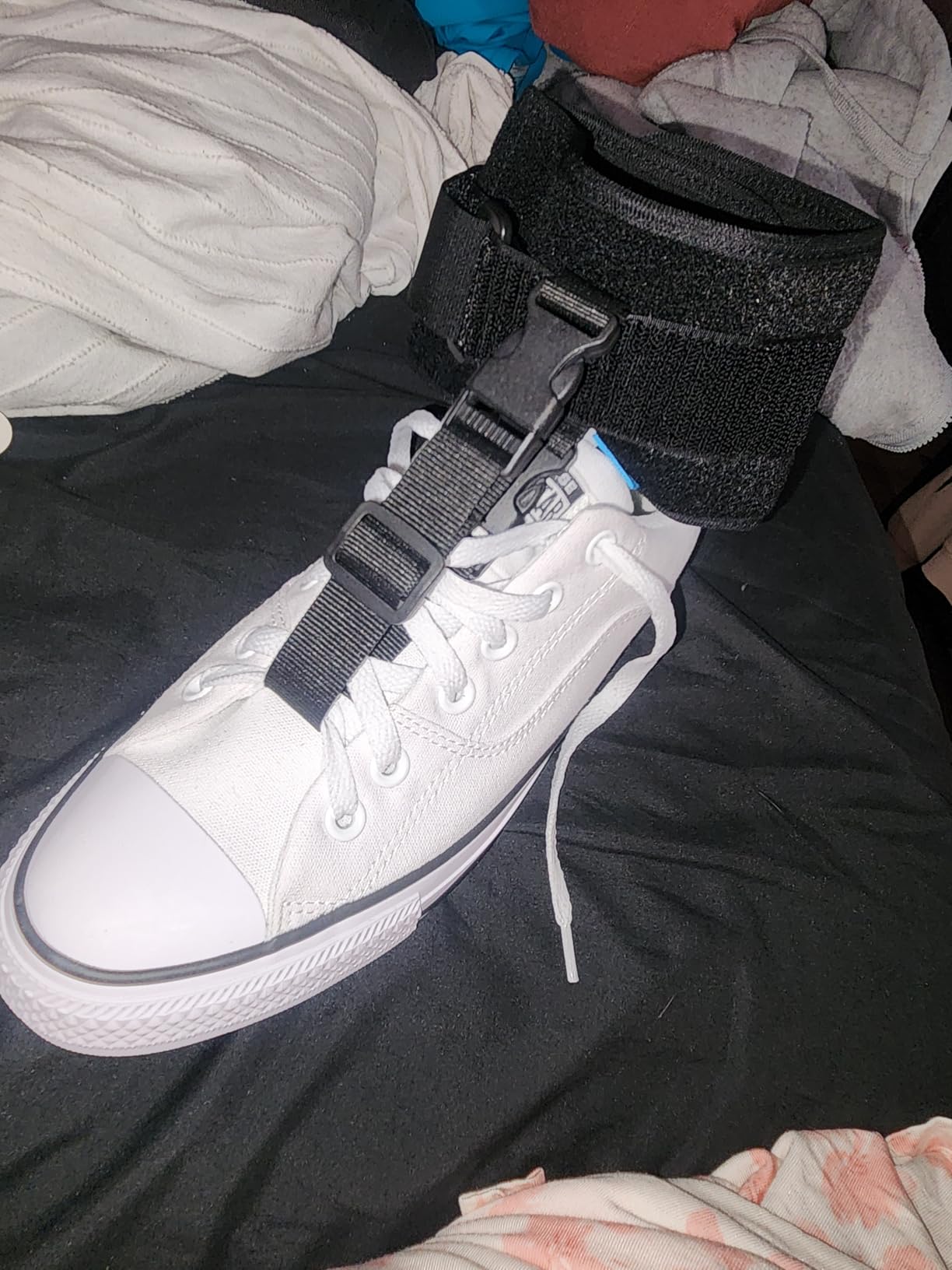 Omeer AFO Foot Drop Brace For Walking With Shoes Provides Adjustable Drop Foot Brace Support For Men Or Women Can Be Worn With the Shoes You Already Own And Can Be Worn On Your Left or Right Leg customer photo 1