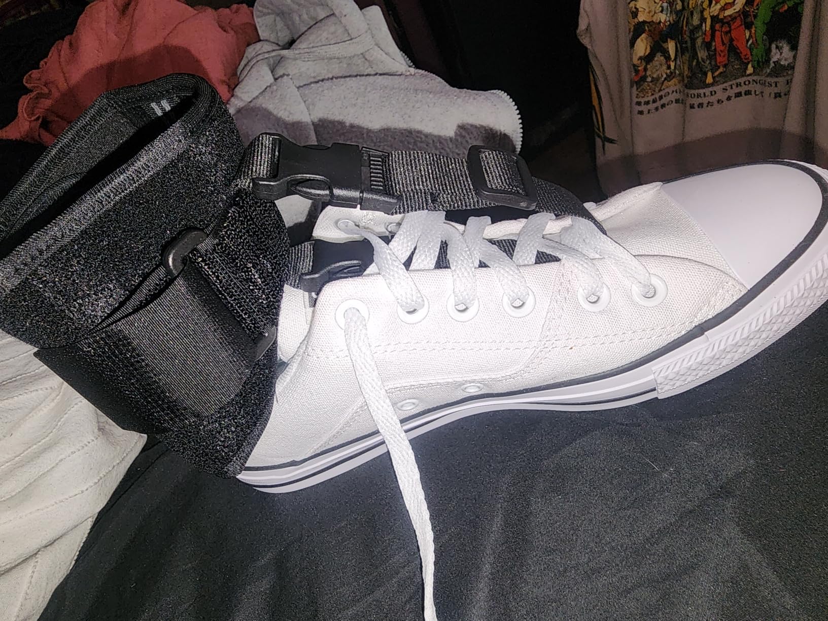 Omeer AFO Foot Drop Brace For Walking With Shoes Provides Adjustable Drop Foot Brace Support For Men Or Women Can Be Worn With the Shoes You Already Own And Can Be Worn On Your Left or Right Leg customer photo 2